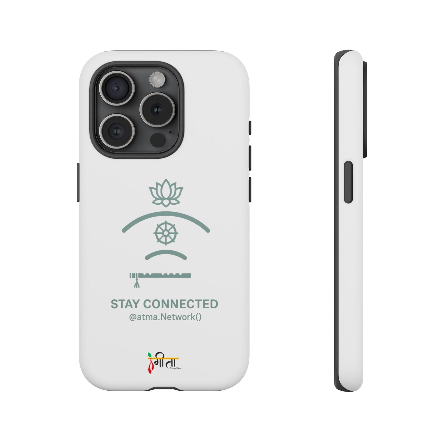“Divine Signal” – Connect Beyond the Noise Phone Case