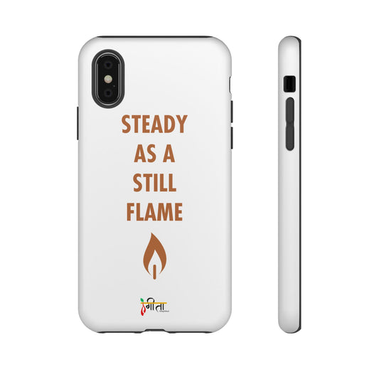 “Still Flame” – The Strength of Inner Calm Phone Case