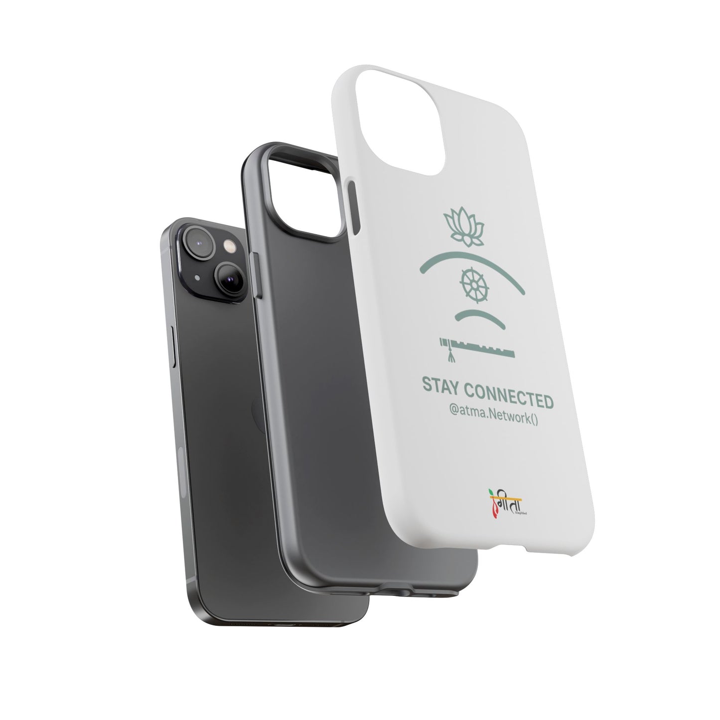 “Divine Signal” – Connect Beyond the Noise Phone Case