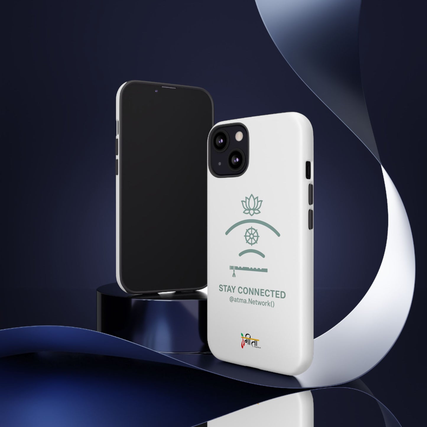 “Divine Signal” – Connect Beyond the Noise Phone Case