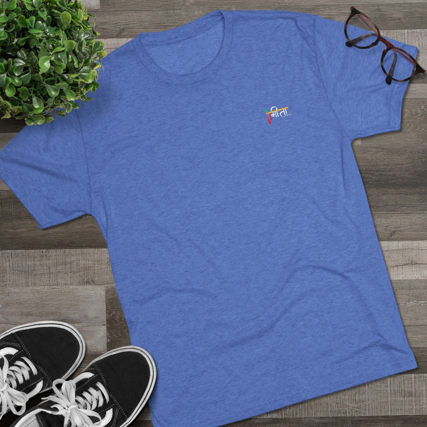 “Shanti” Flute & Flow Multicolored Tee