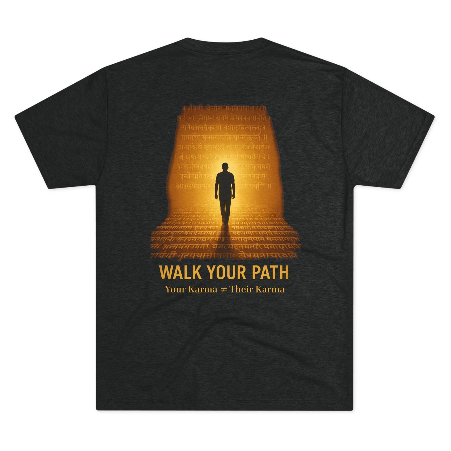 “Walk Your Path” Multi Colored Karma Tee