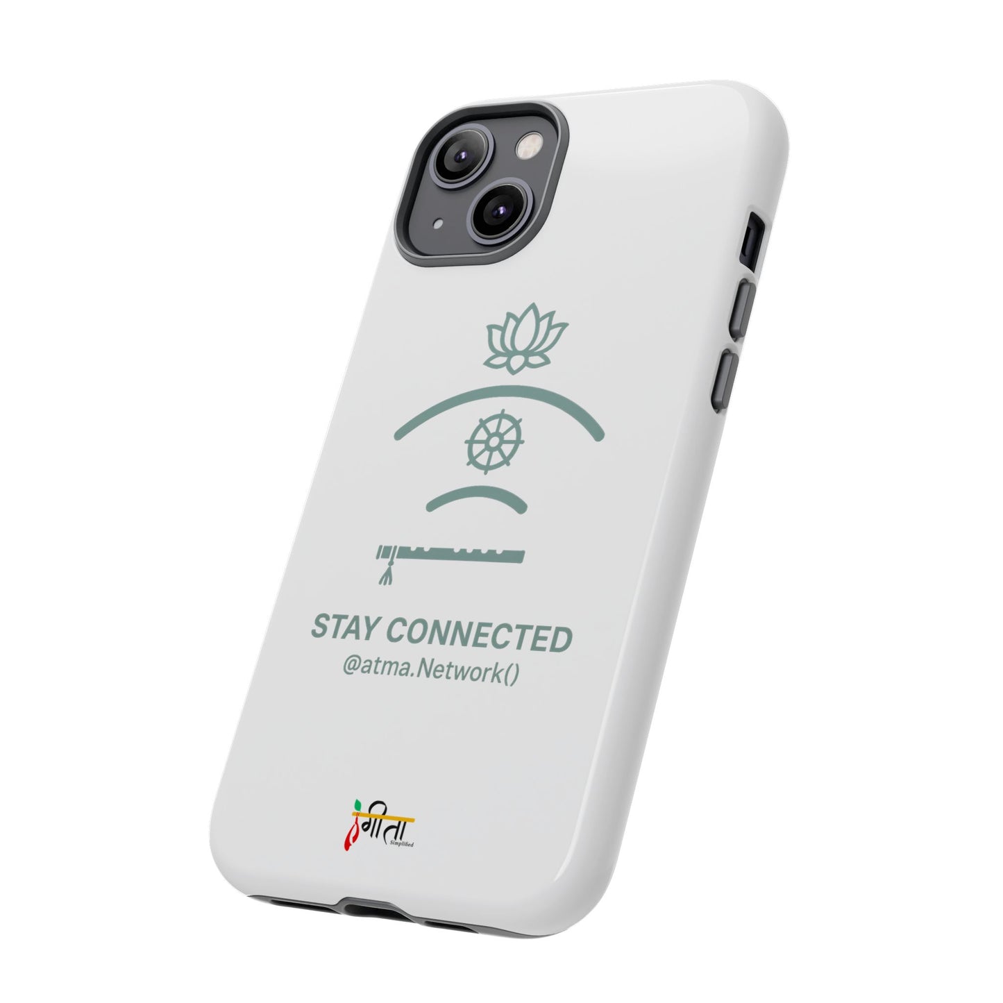 “Divine Signal” – Connect Beyond the Noise Phone Case