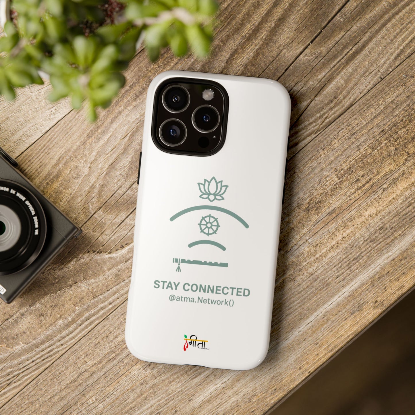 “Divine Signal” – Connect Beyond the Noise Phone Case