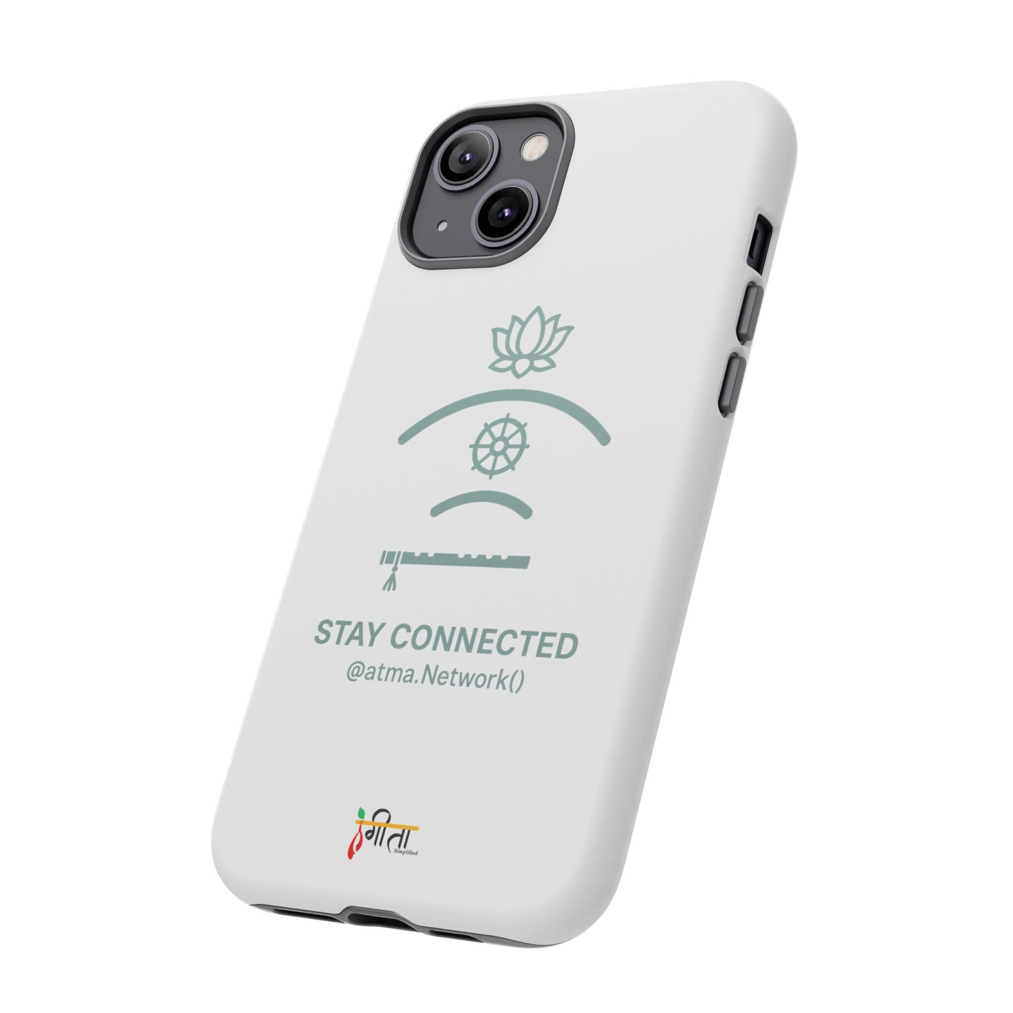 “Divine Signal” – Connect Beyond the Noise Phone Case