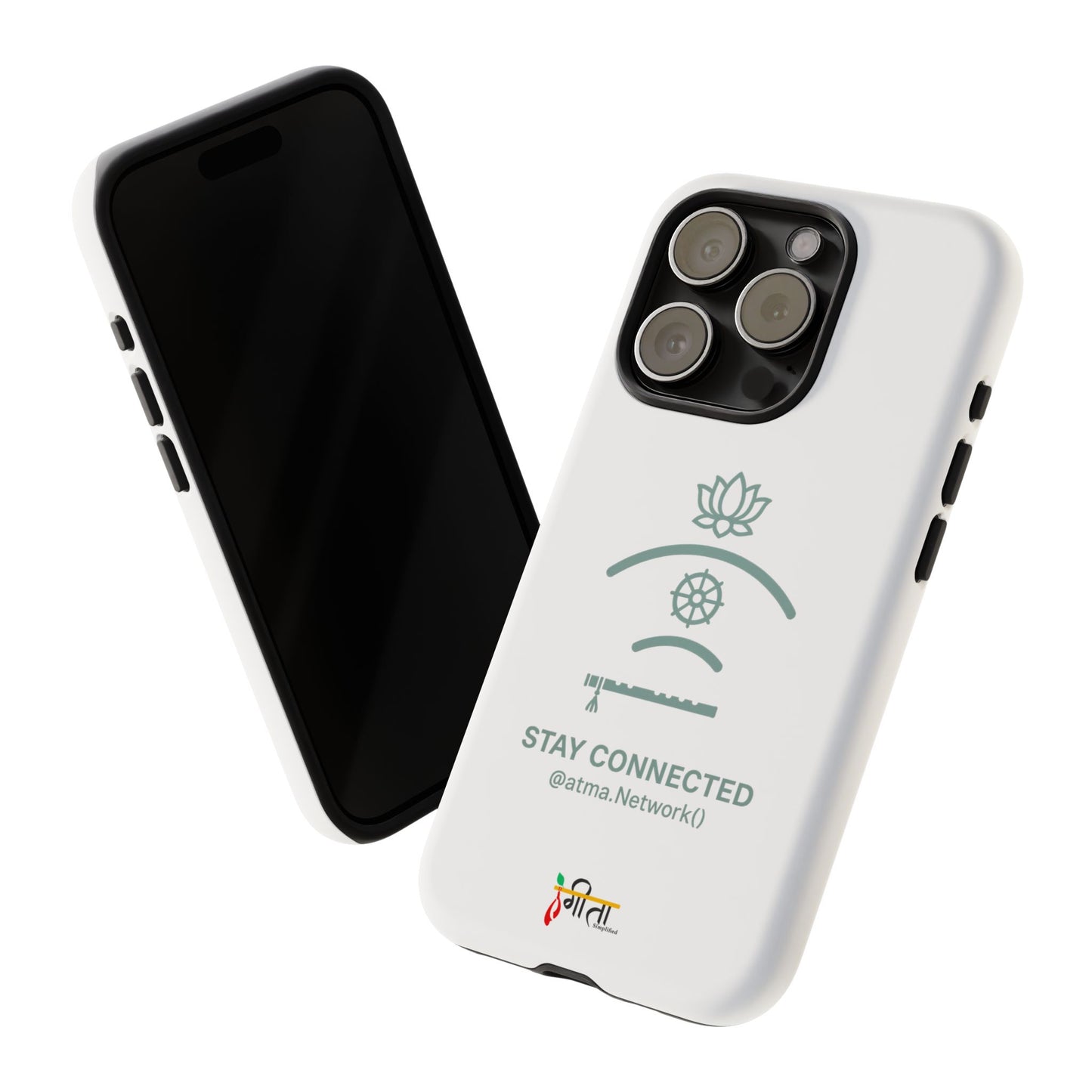 “Divine Signal” – Connect Beyond the Noise Phone Case