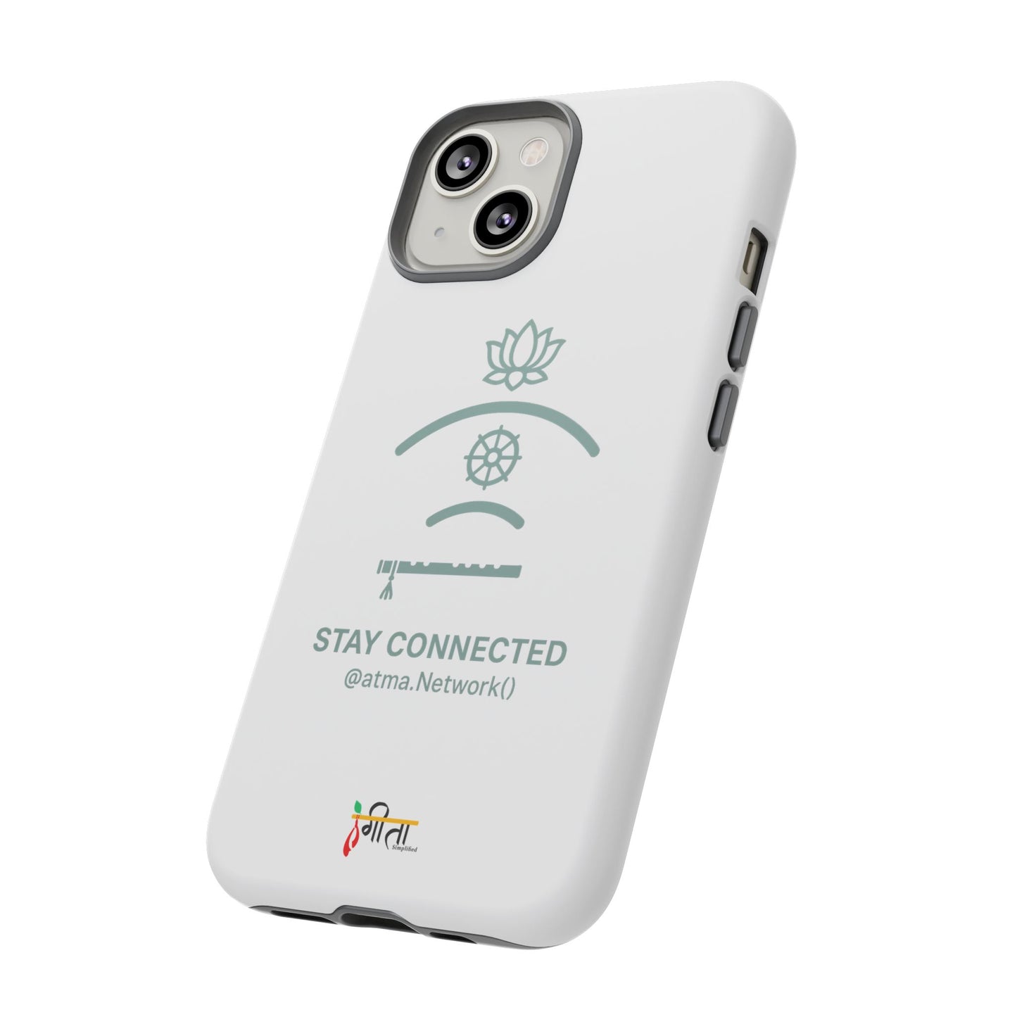 “Divine Signal” – Connect Beyond the Noise Phone Case
