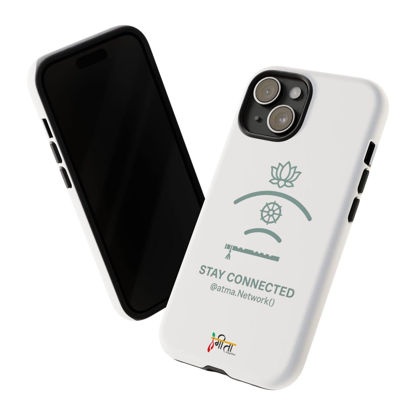 “Divine Signal” – Connect Beyond the Noise Phone Case