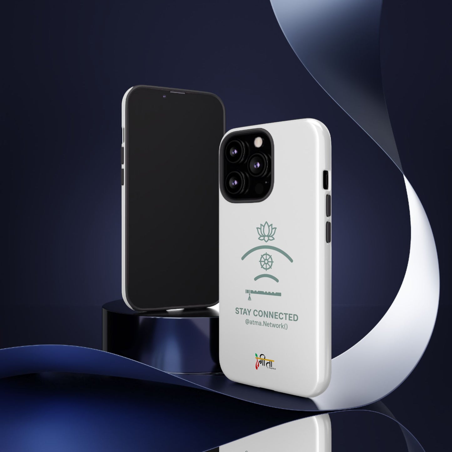 “Divine Signal” – Connect Beyond the Noise Phone Case