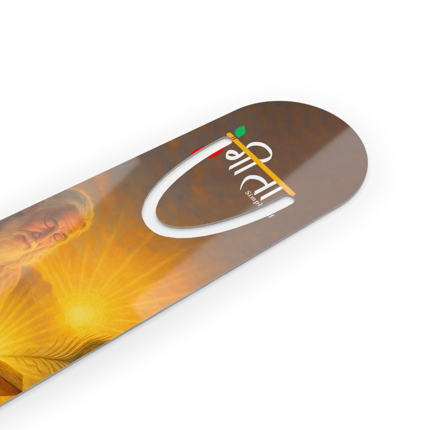 “Sunrise of Wisdom” Aluminum Bookmark