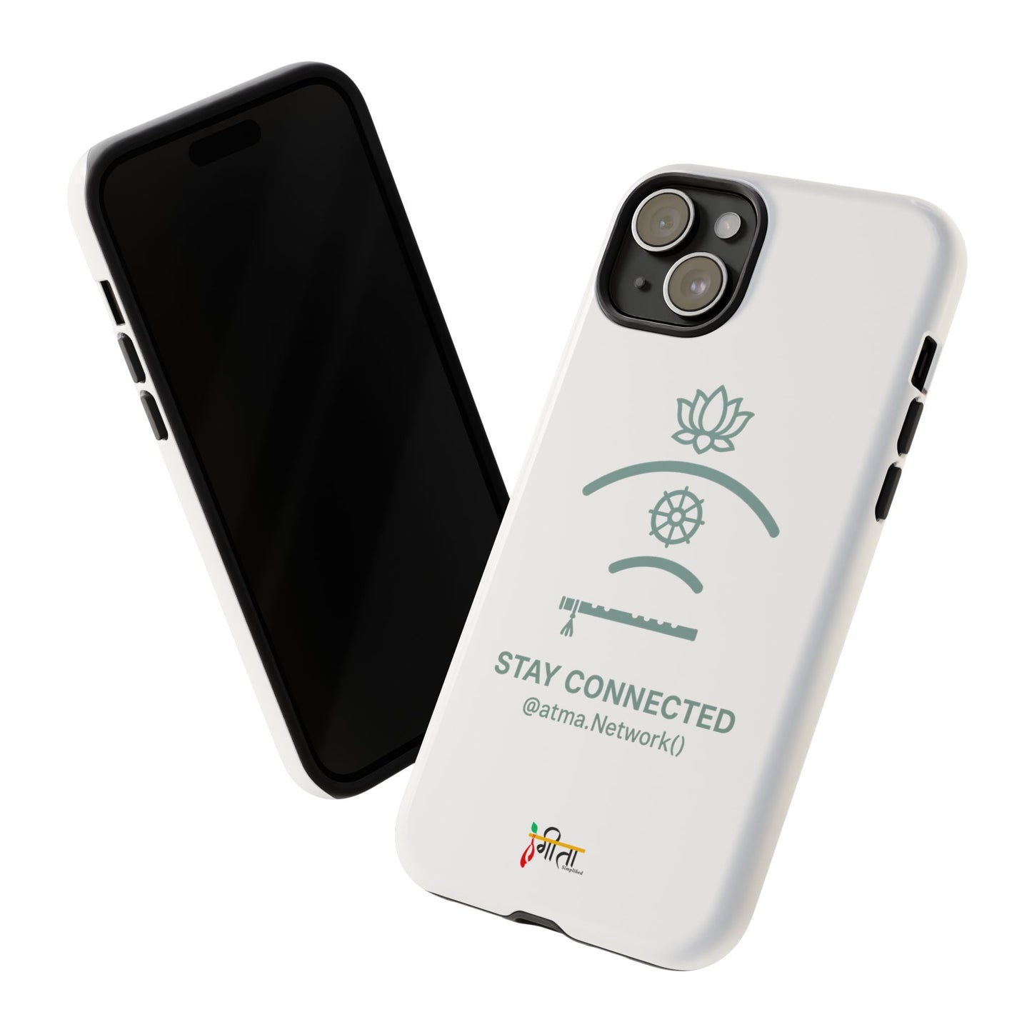 “Divine Signal” – Connect Beyond the Noise Phone Case