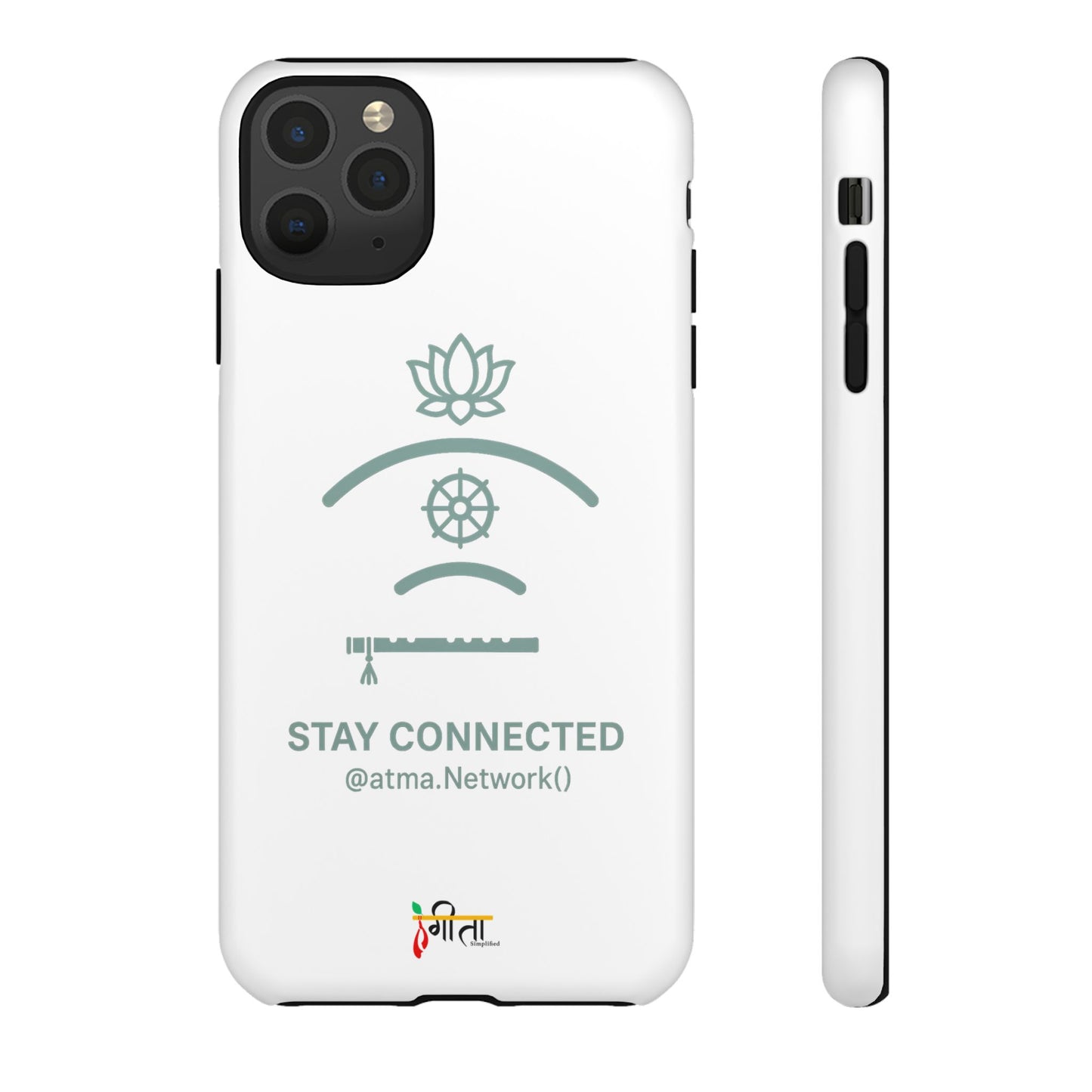 “Divine Signal” – Connect Beyond the Noise Phone Case