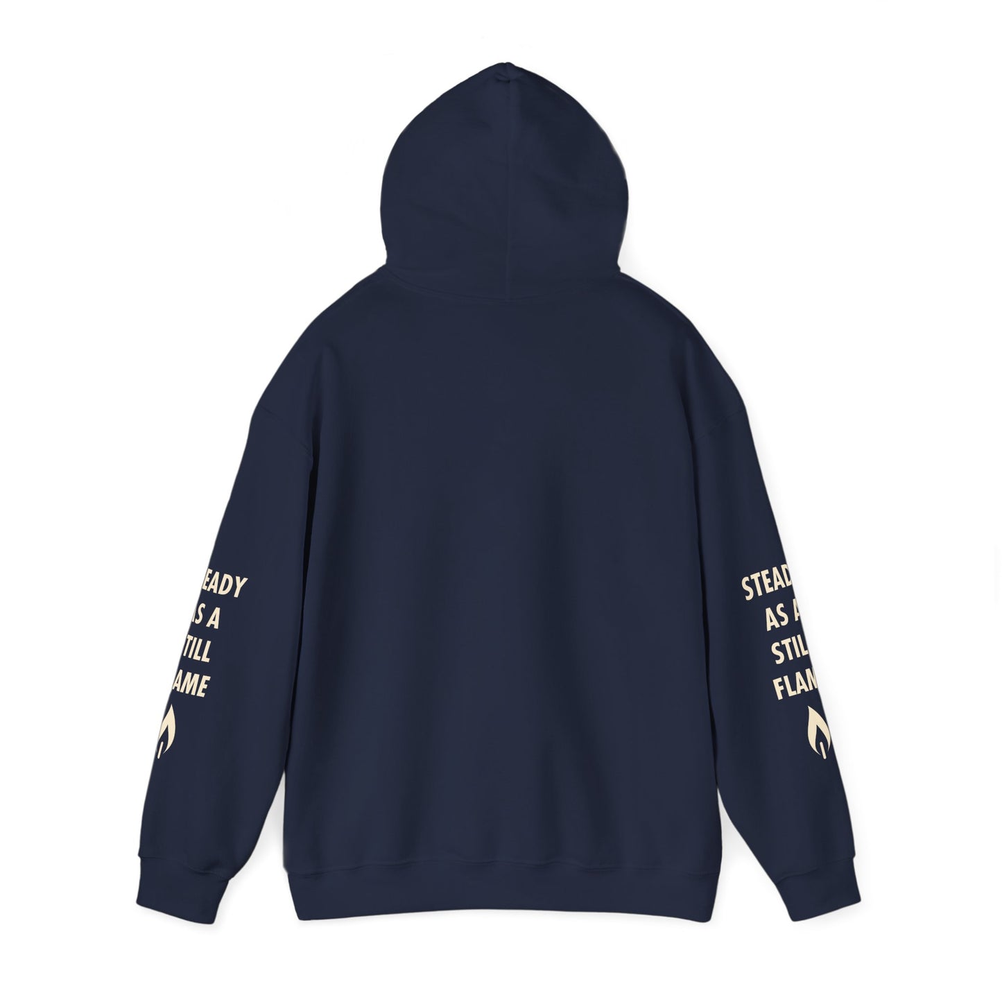 “Wisdom in Motion” – Sthitaprajna Sleeve Art Unisex Hoodie