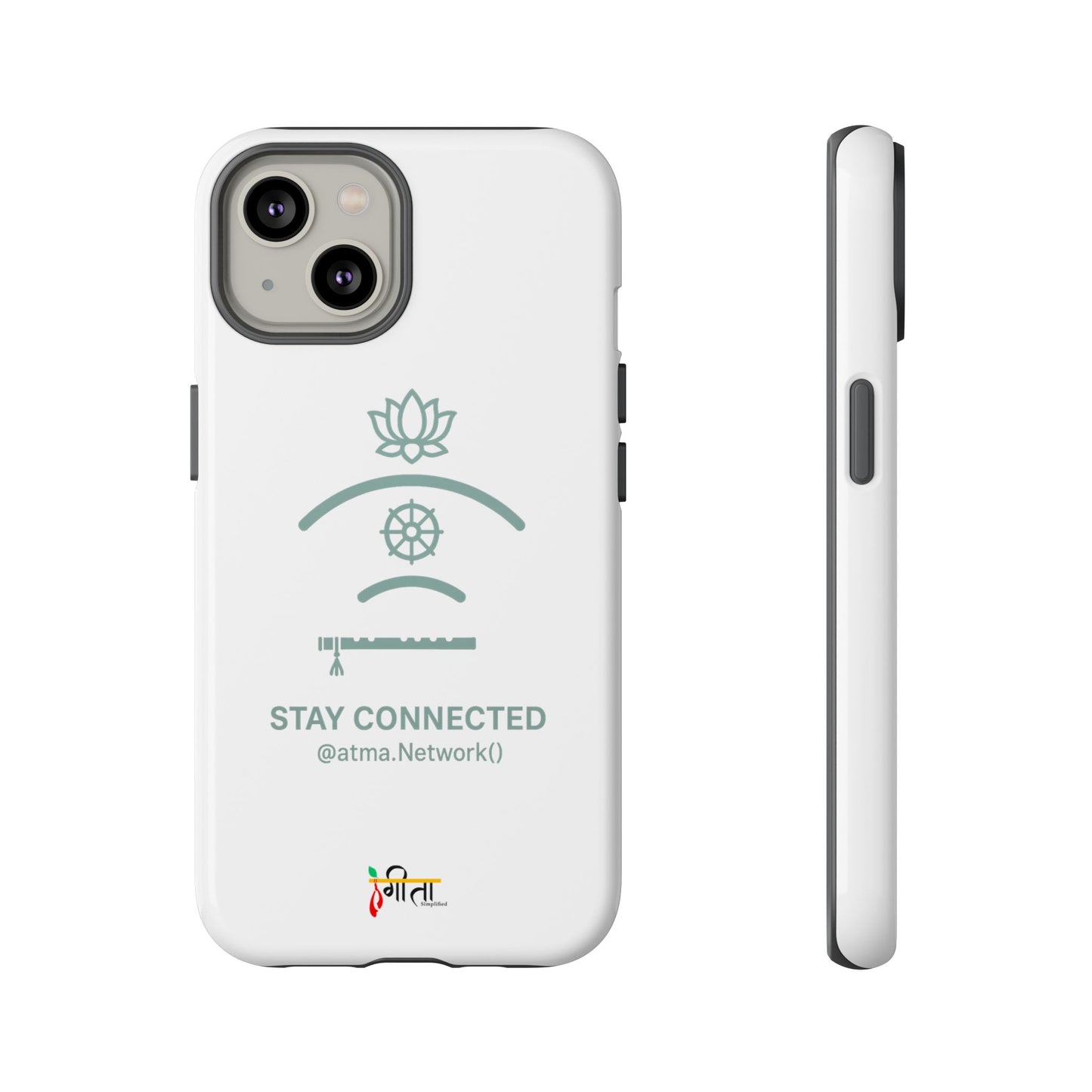 “Divine Signal” – Connect Beyond the Noise Phone Case