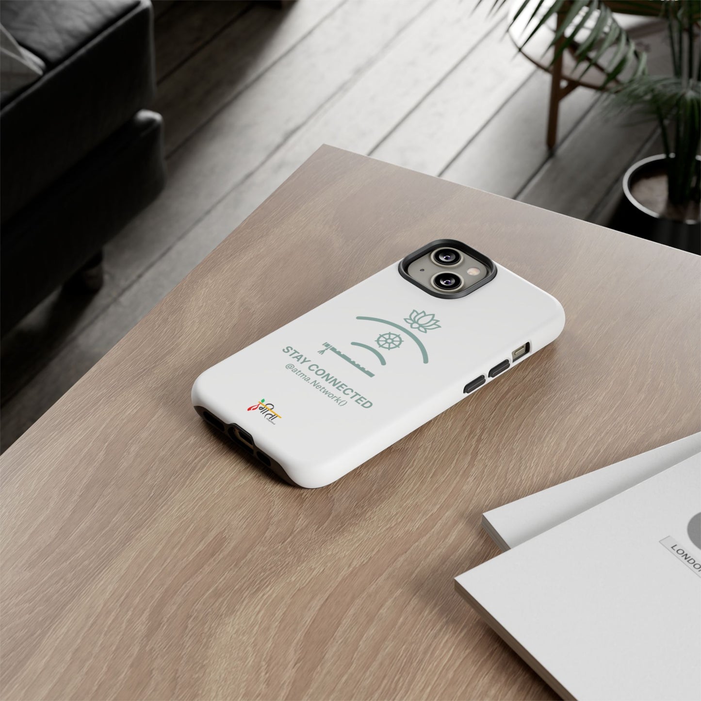 “Divine Signal” – Connect Beyond the Noise Phone Case