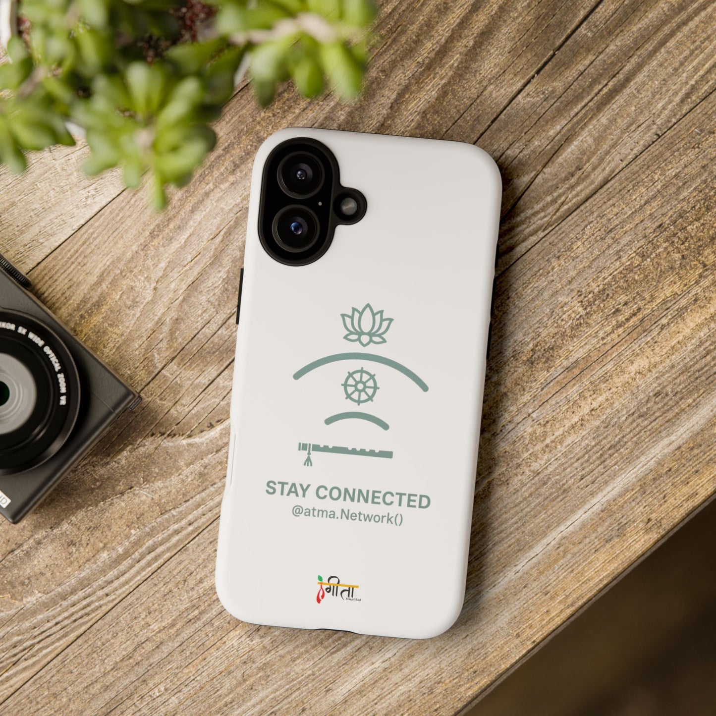 “Divine Signal” – Connect Beyond the Noise Phone Case