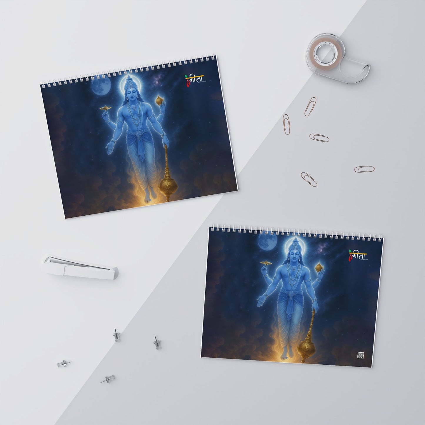 Krishna 2025 Wall Calendar – Motivational Wisdom for the Modern Mind