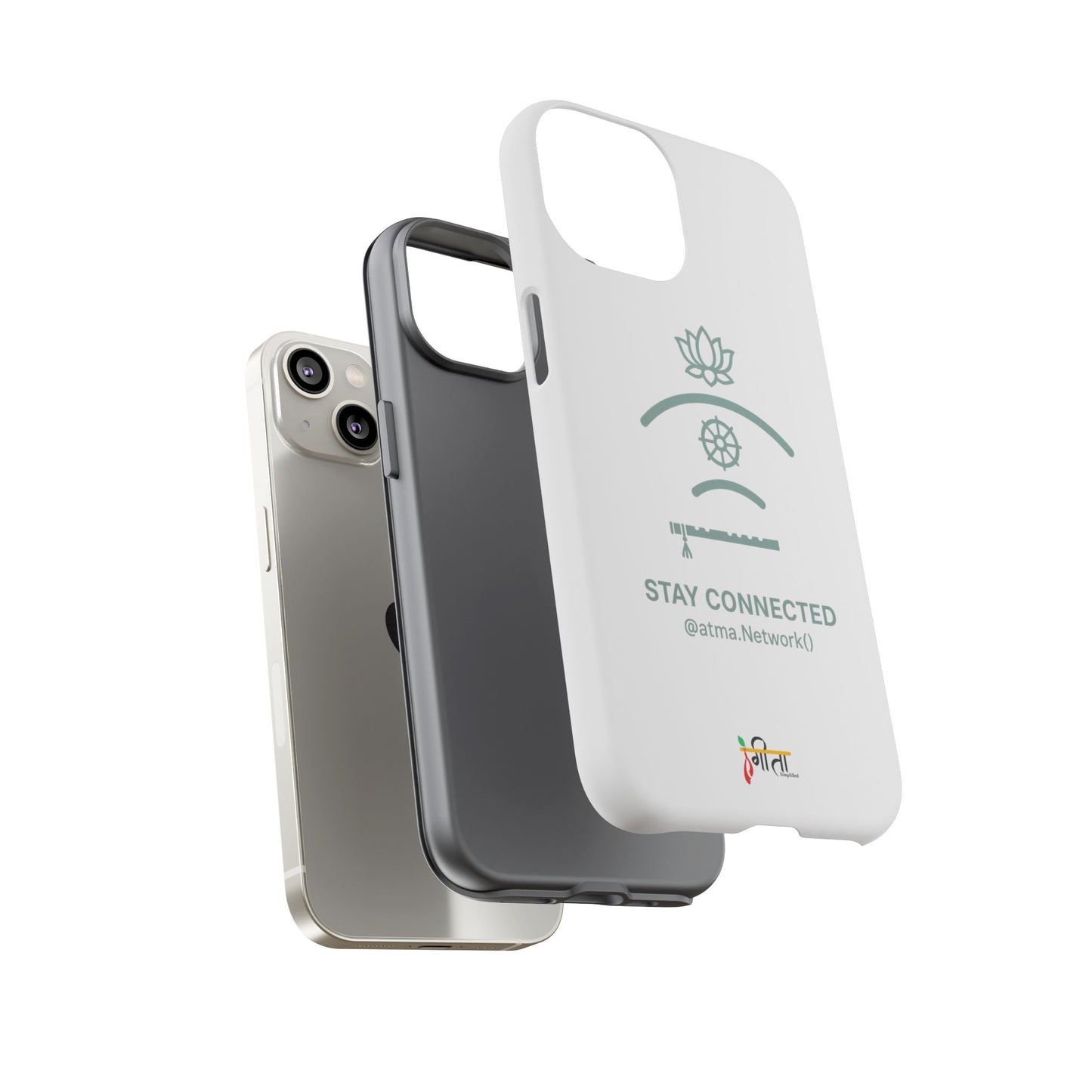 “Divine Signal” – Connect Beyond the Noise Phone Case
