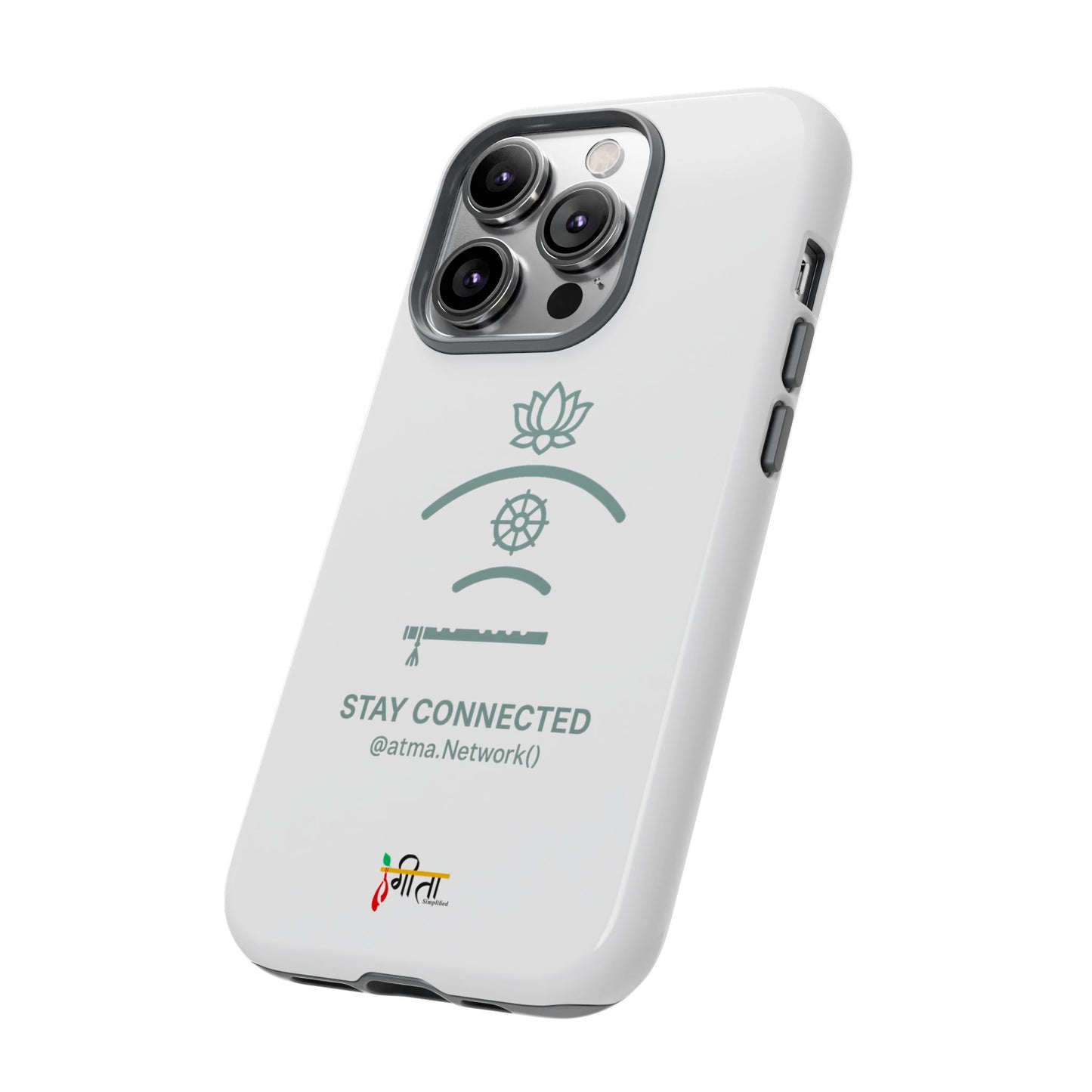 “Divine Signal” – Connect Beyond the Noise Phone Case