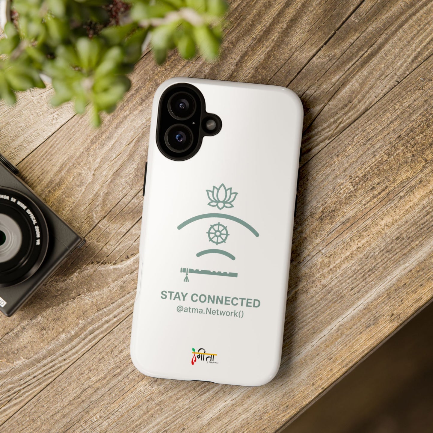 “Divine Signal” – Connect Beyond the Noise Phone Case
