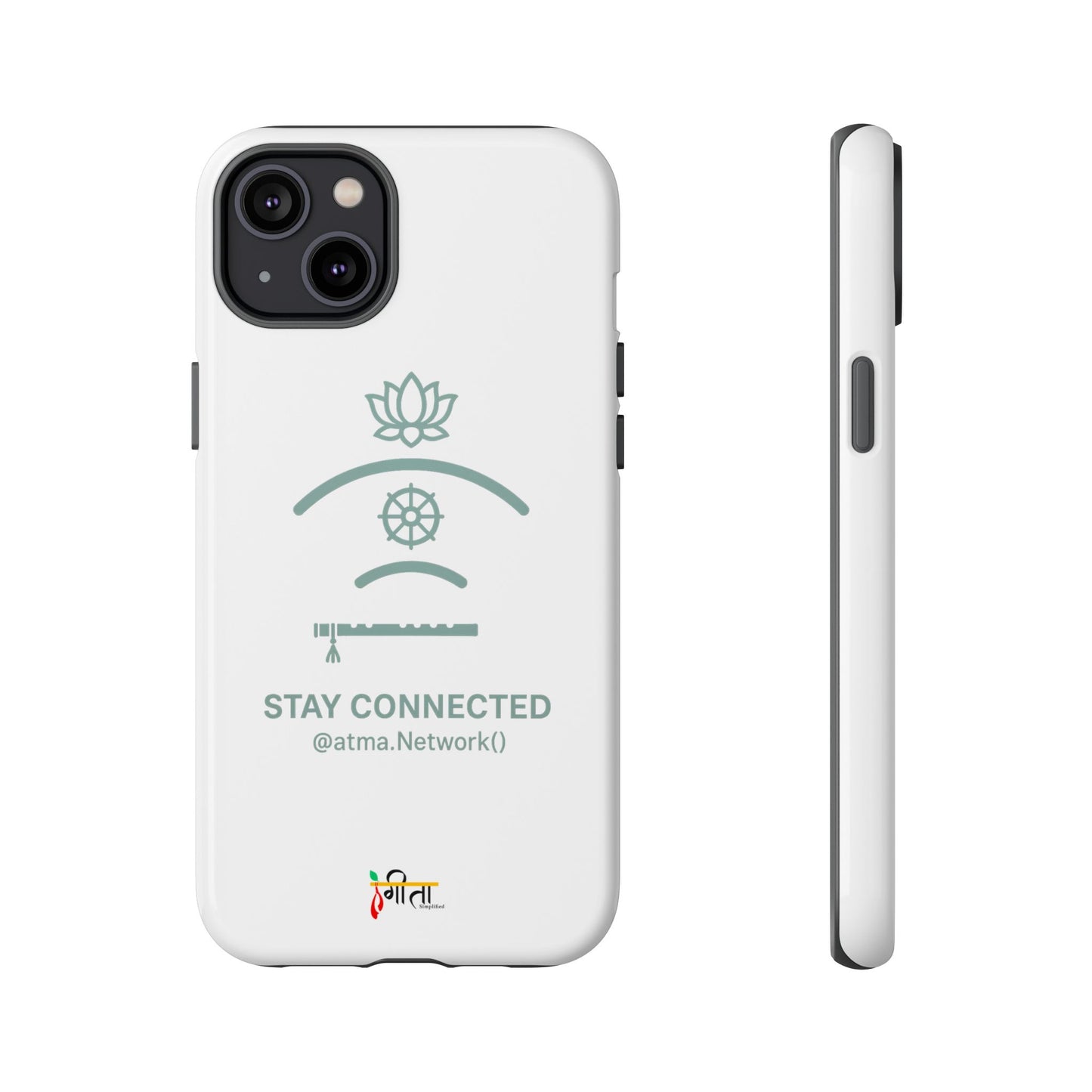 “Divine Signal” – Connect Beyond the Noise Phone Case