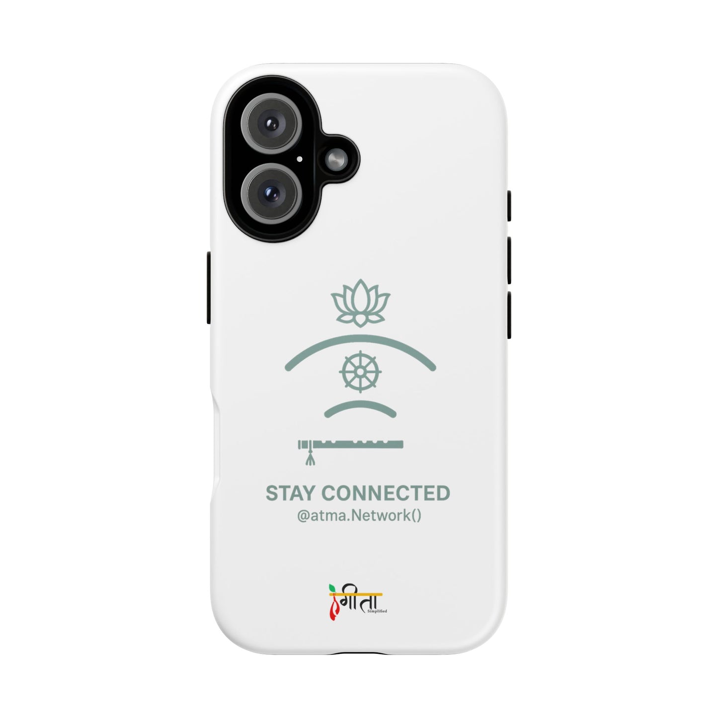 “Divine Signal” – Connect Beyond the Noise Phone Case