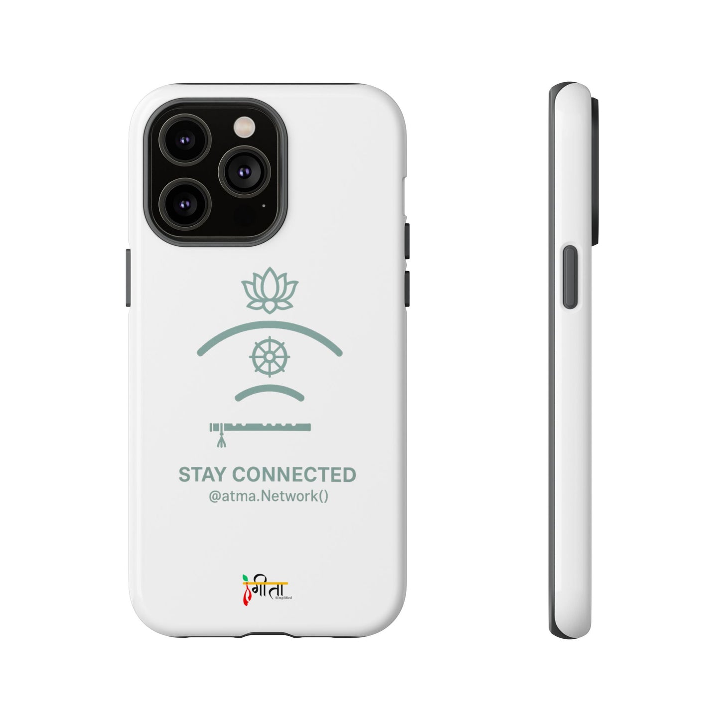 “Divine Signal” – Connect Beyond the Noise Phone Case