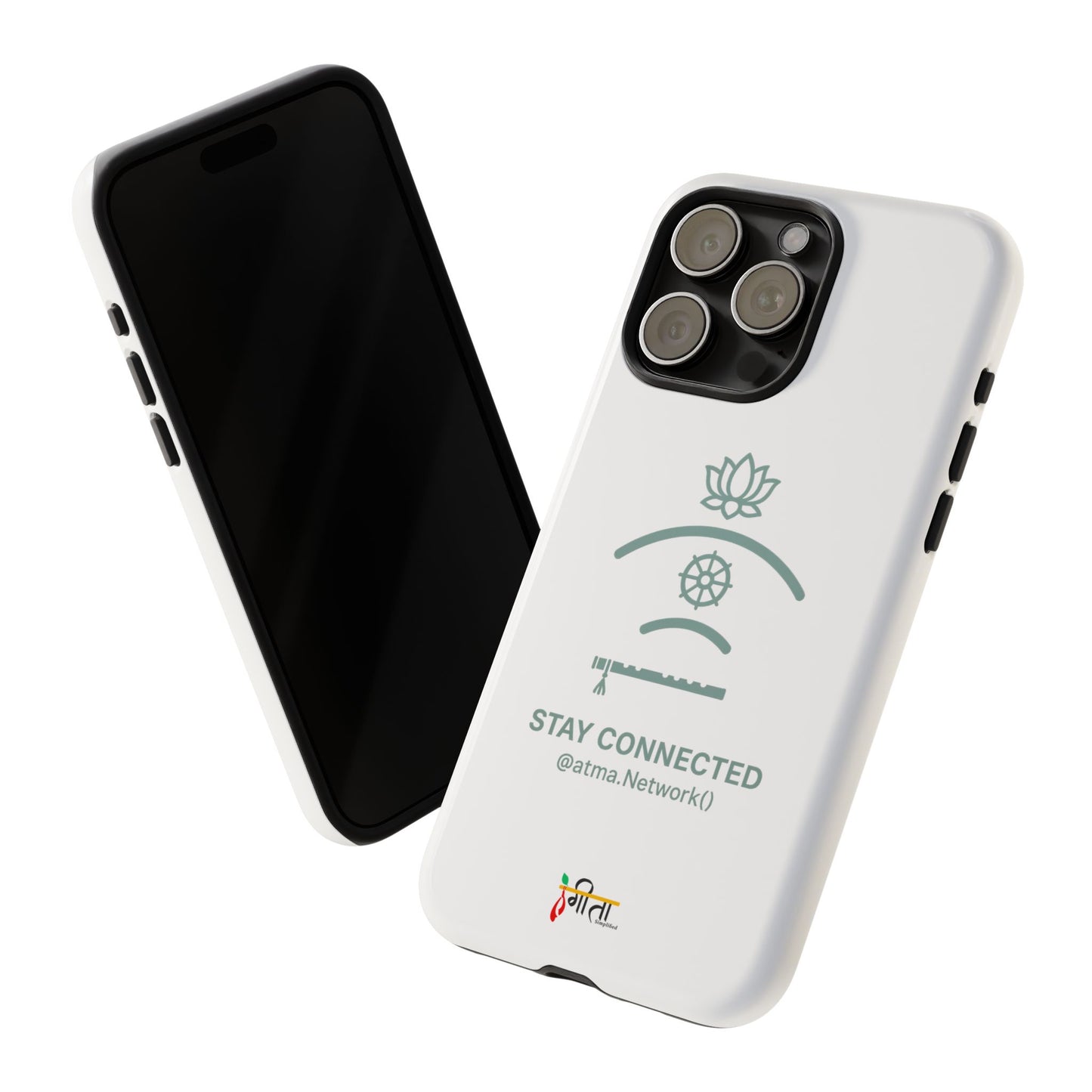 “Divine Signal” – Connect Beyond the Noise Phone Case