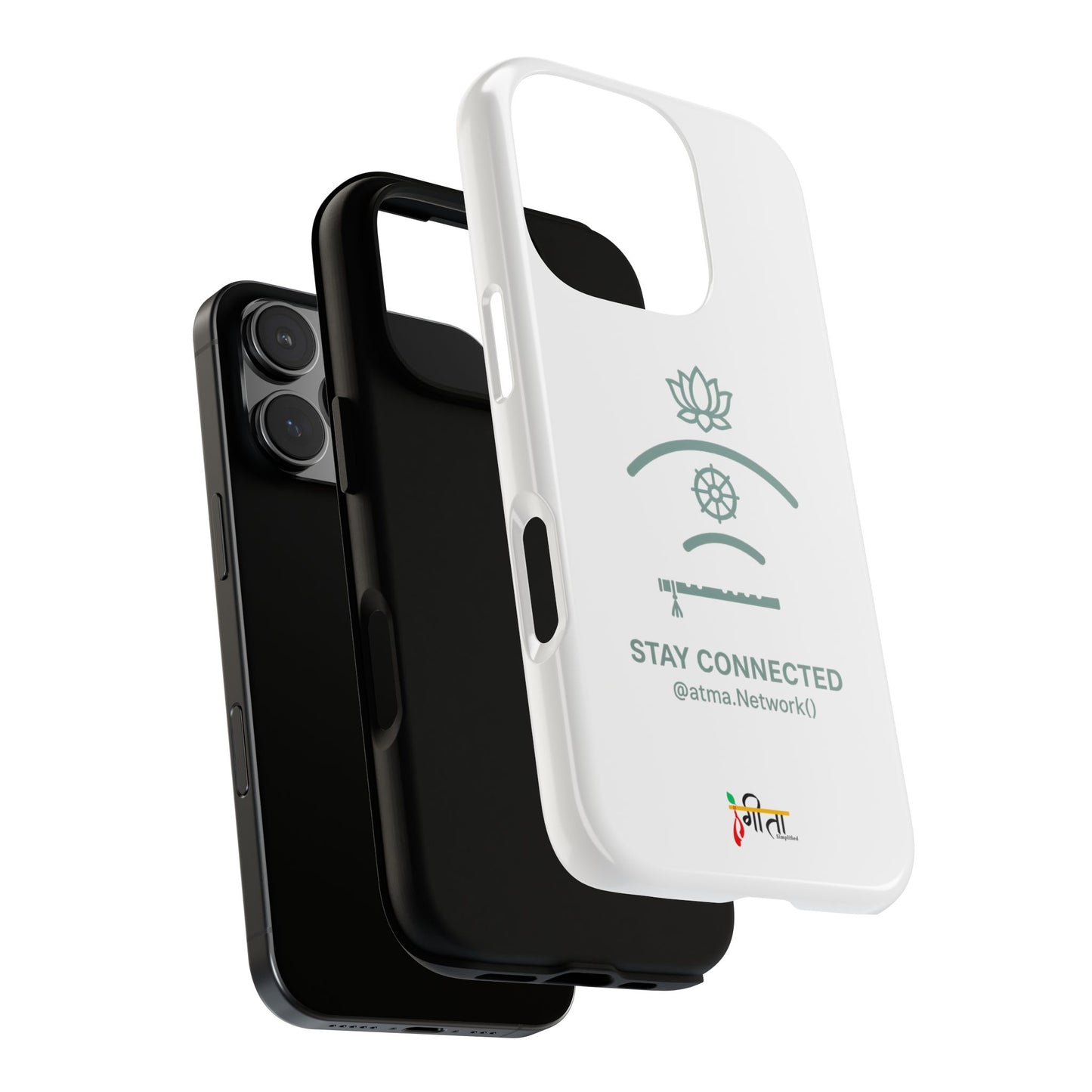 “Divine Signal” – Connect Beyond the Noise Phone Case