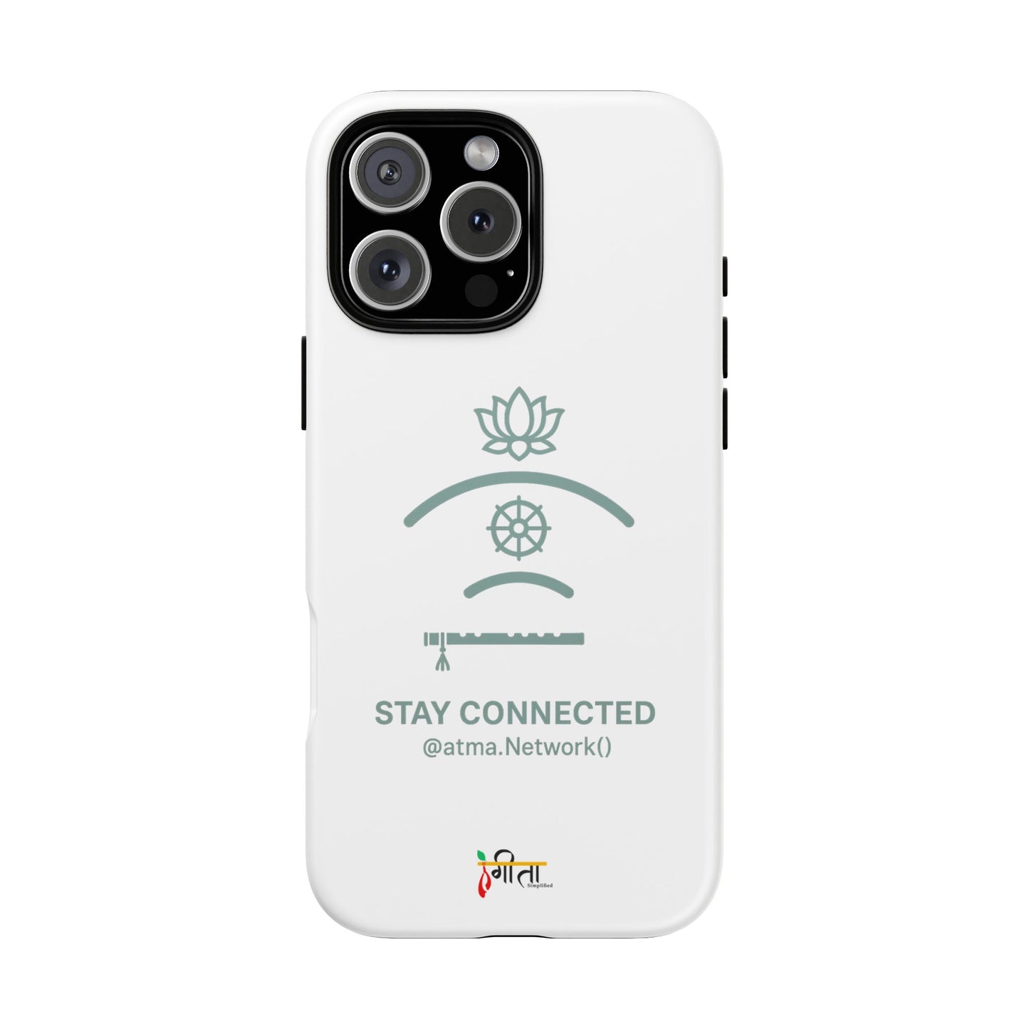“Divine Signal” – Connect Beyond the Noise Phone Case