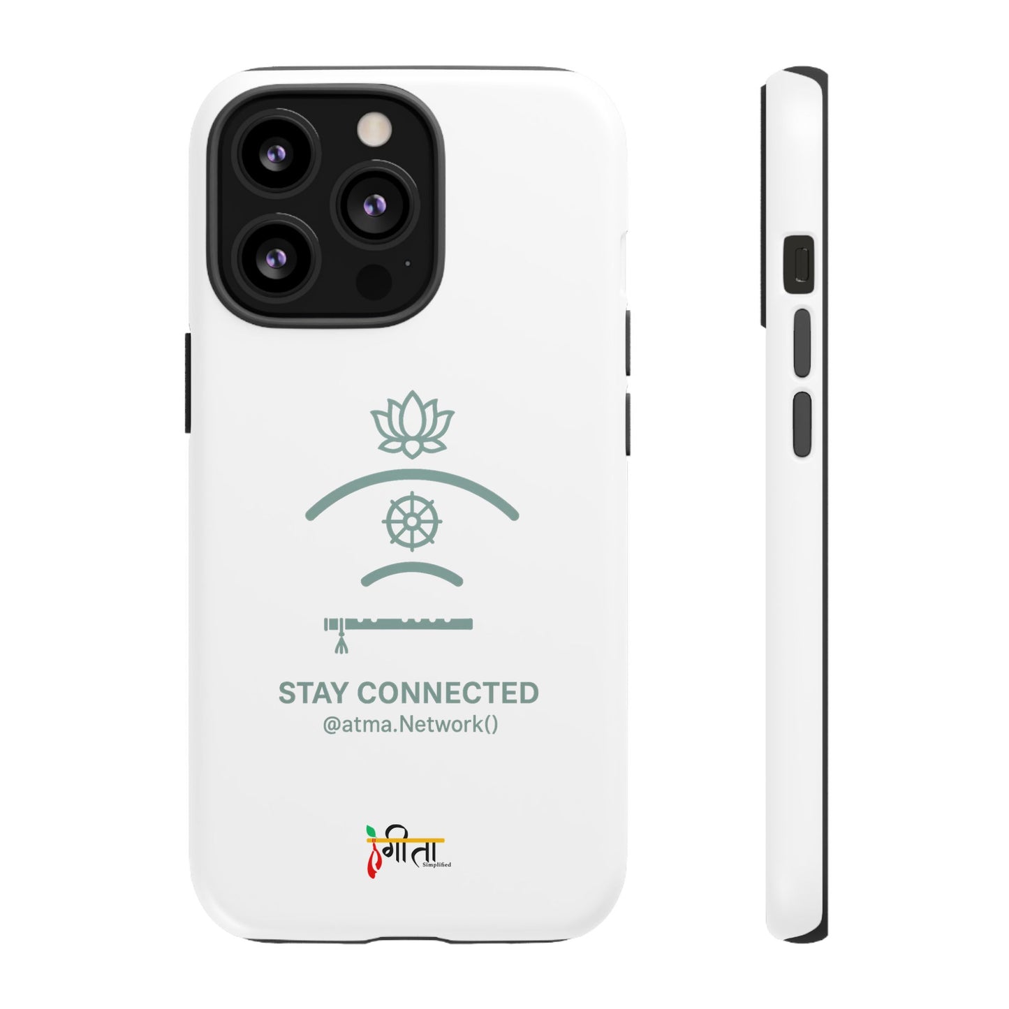 “Divine Signal” – Connect Beyond the Noise Phone Case