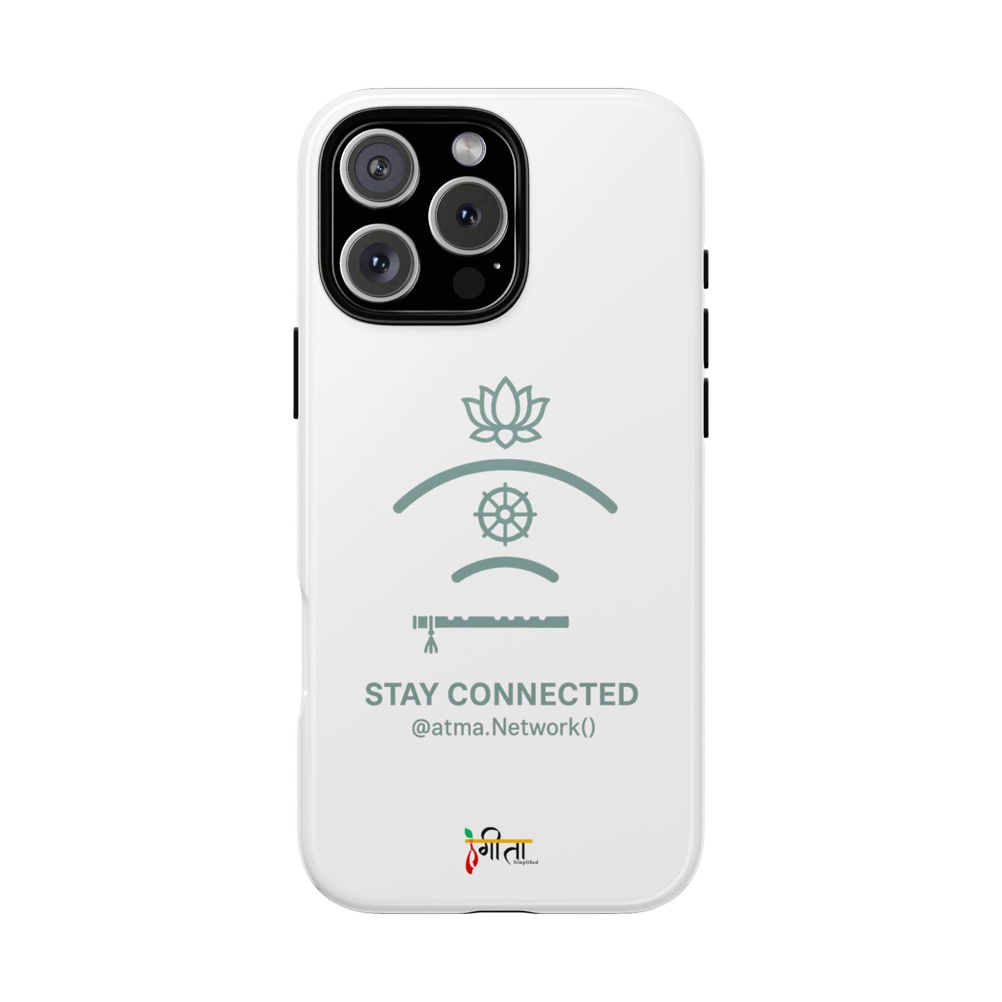 “Divine Signal” – Connect Beyond the Noise Phone Case