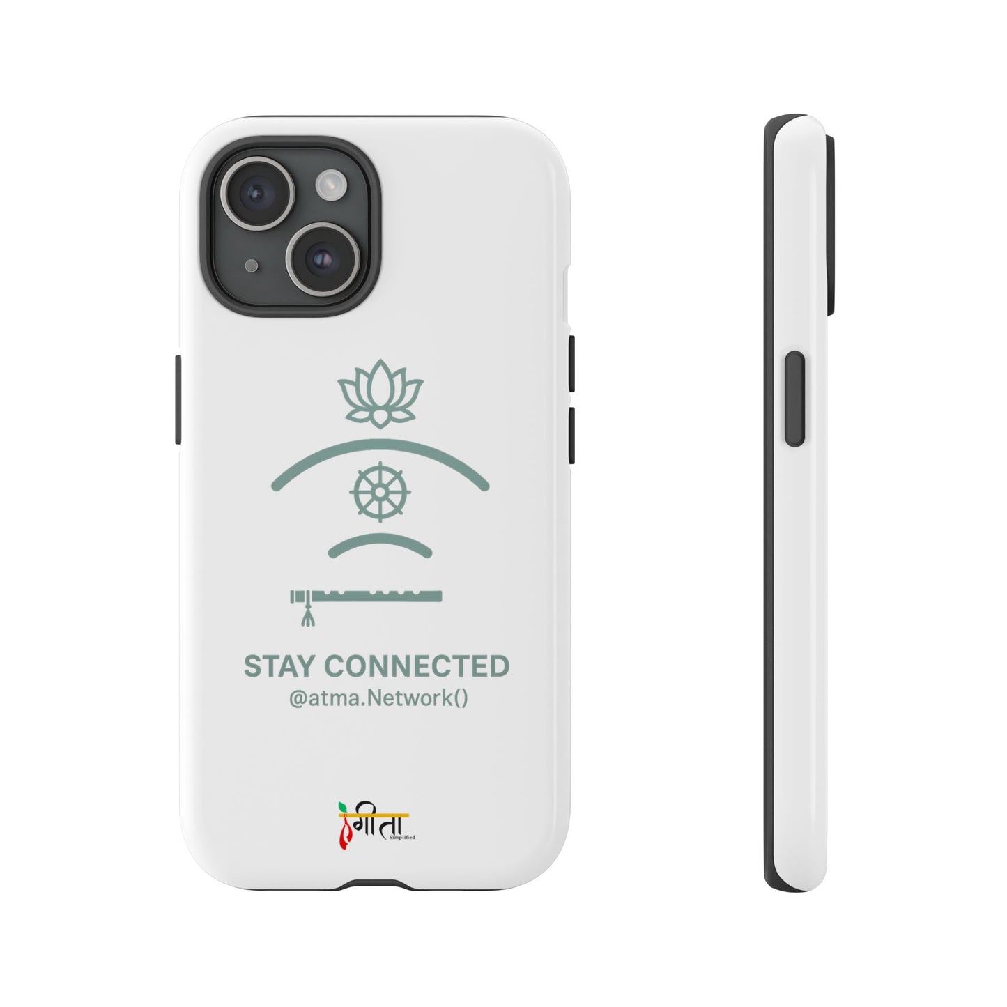 “Divine Signal” – Connect Beyond the Noise Phone Case