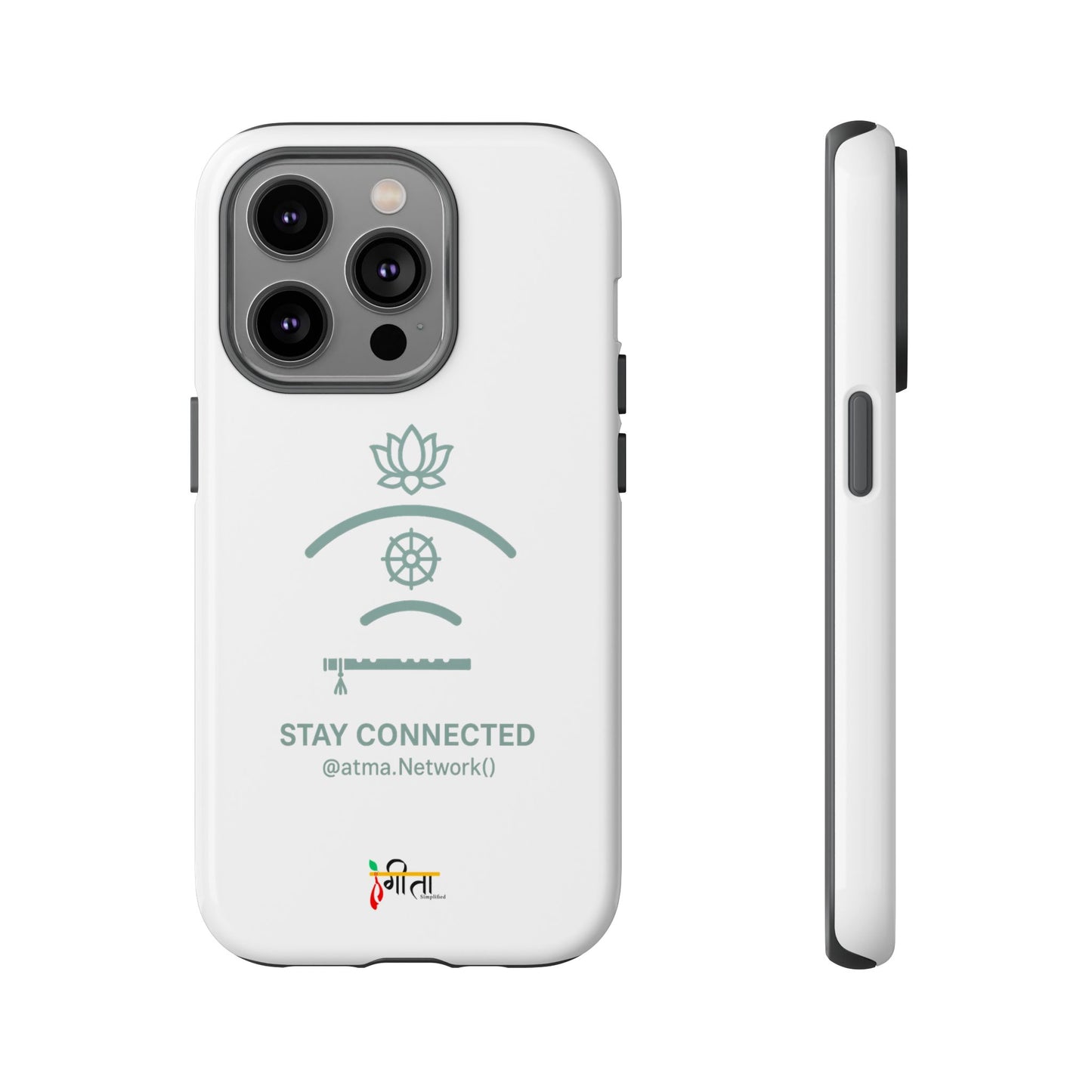 “Divine Signal” – Connect Beyond the Noise Phone Case