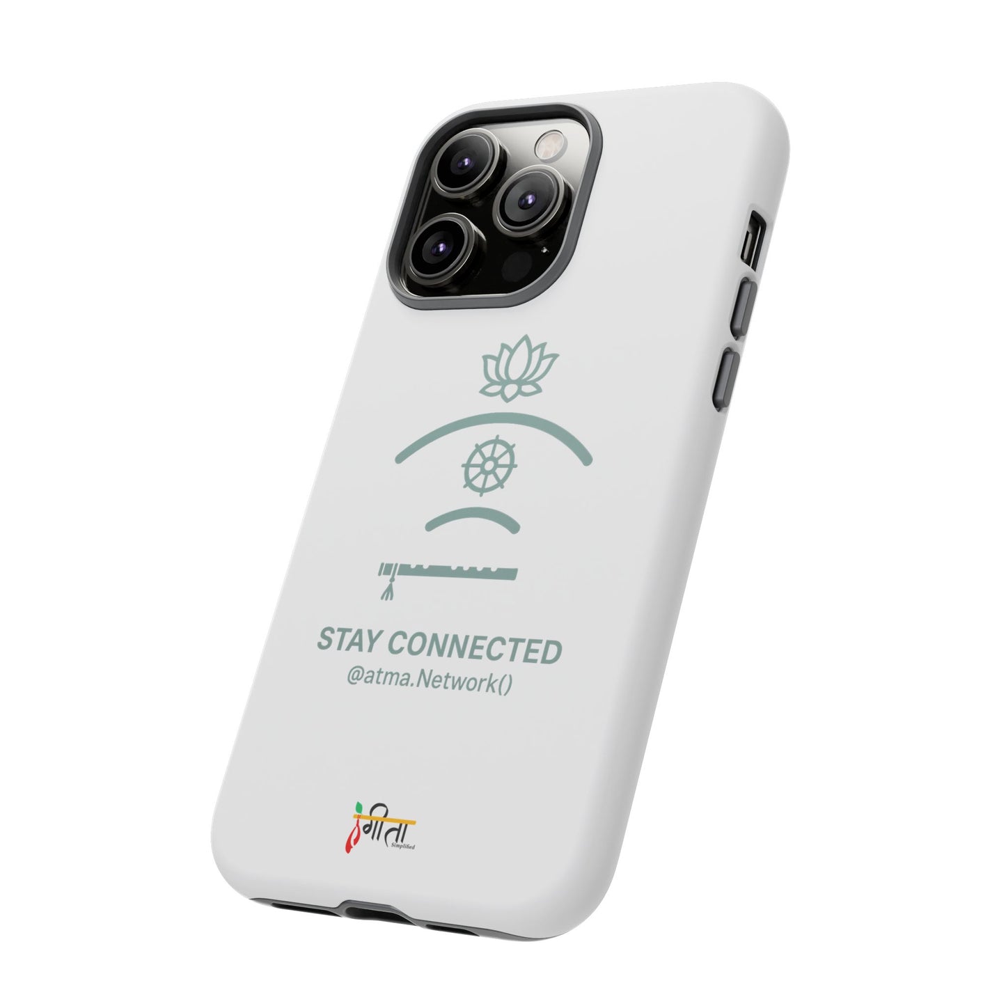 “Divine Signal” – Connect Beyond the Noise Phone Case