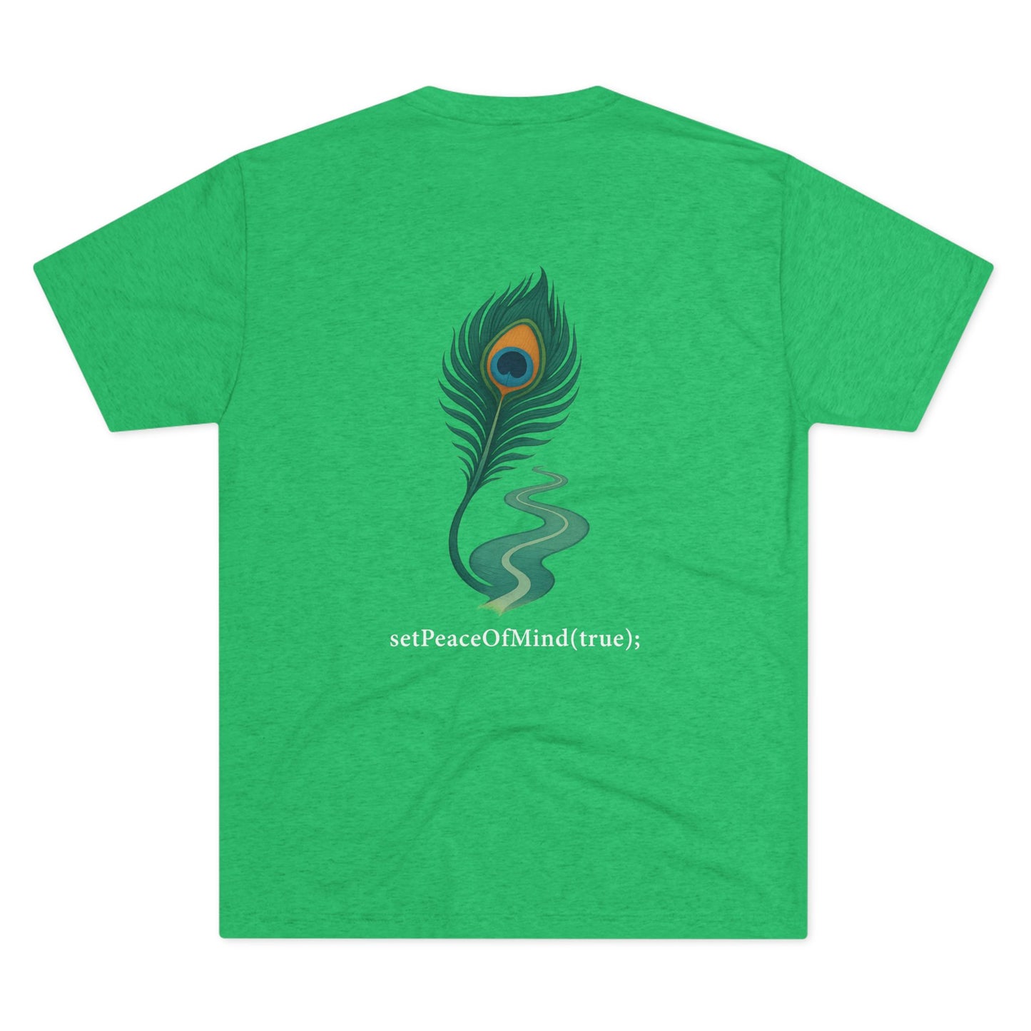 setPeaceOfMind(true); Serenity Multicolored Tee