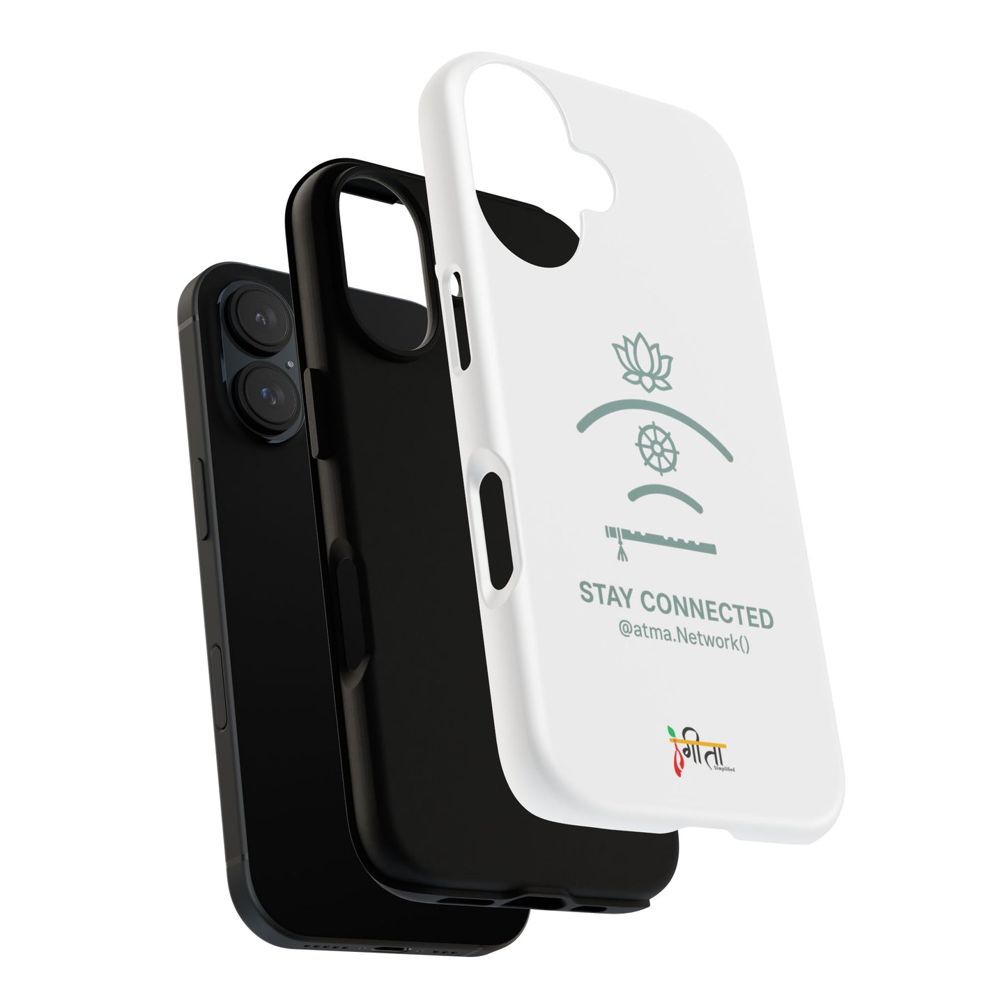 “Divine Signal” – Connect Beyond the Noise Phone Case