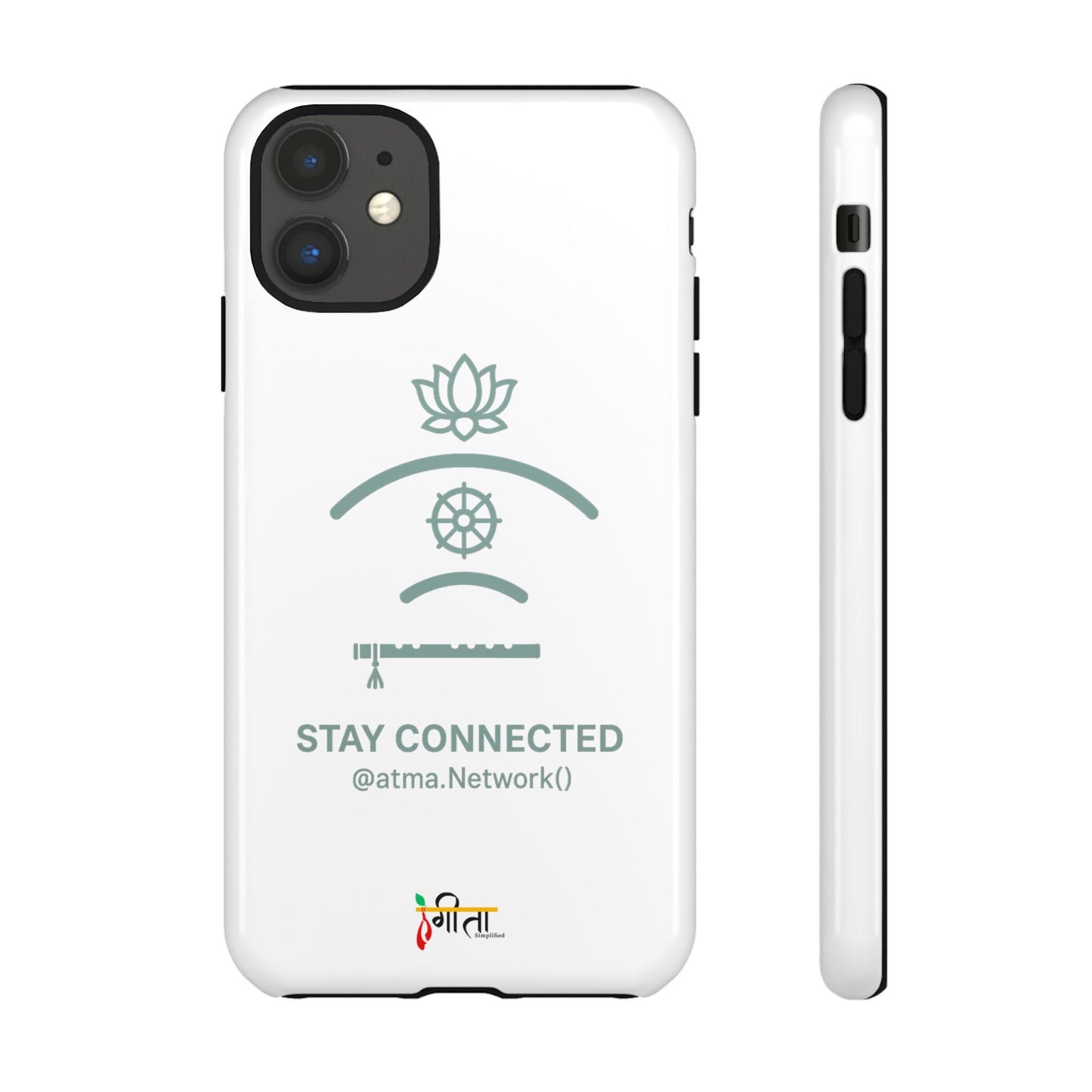 “Divine Signal” – Connect Beyond the Noise Phone Case