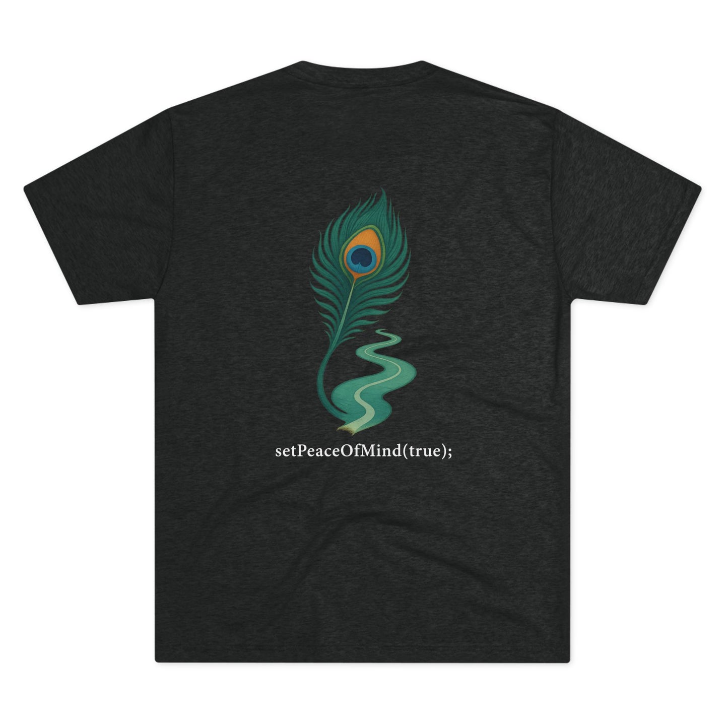 setPeaceOfMind(true); Serenity Multicolored Tee