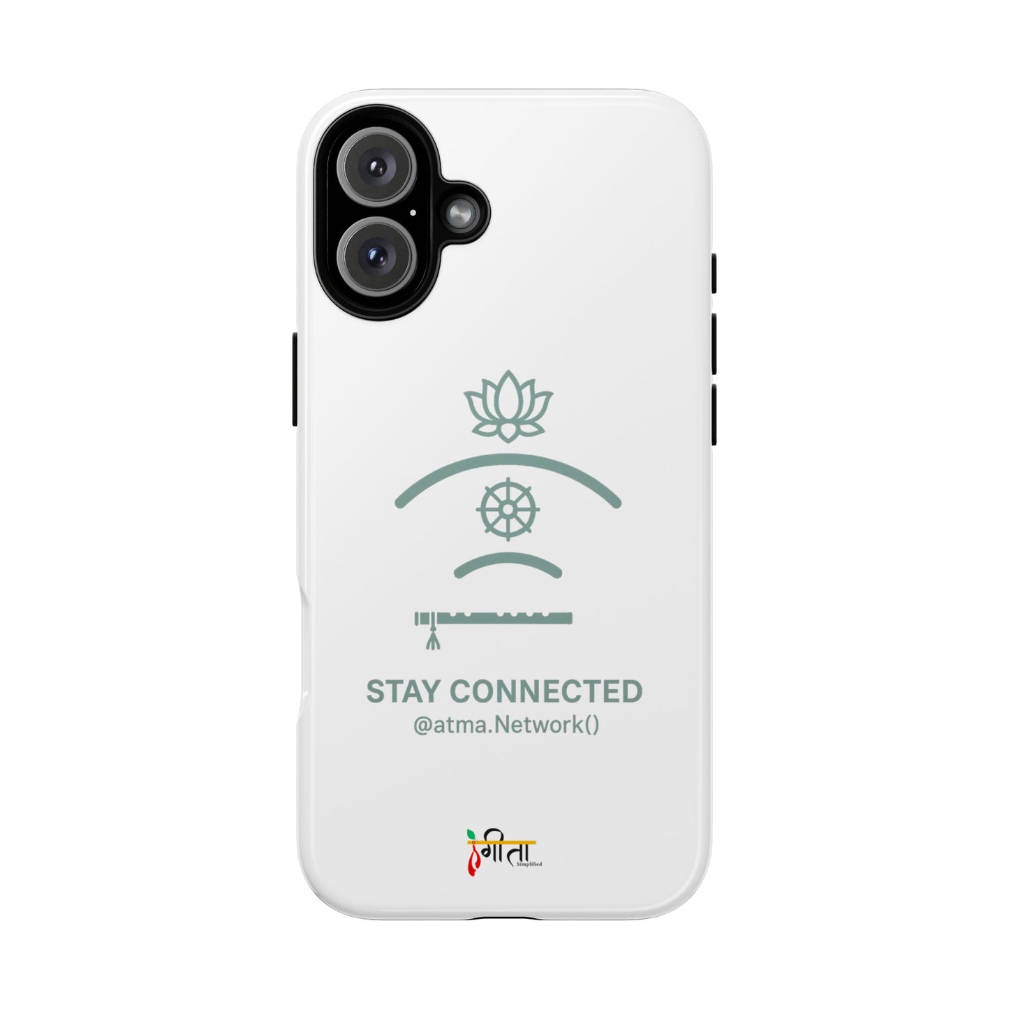 “Divine Signal” – Connect Beyond the Noise Phone Case