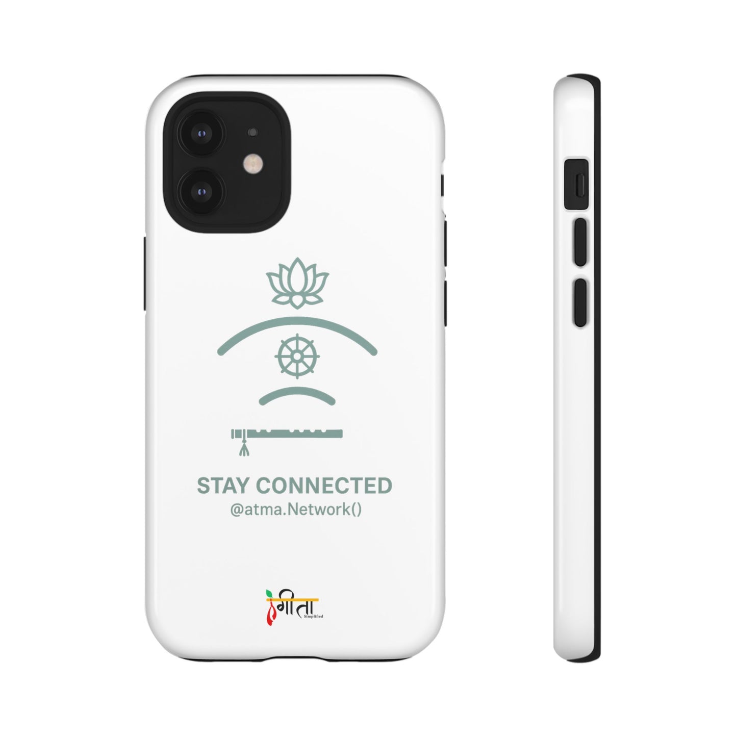 “Divine Signal” – Connect Beyond the Noise Phone Case