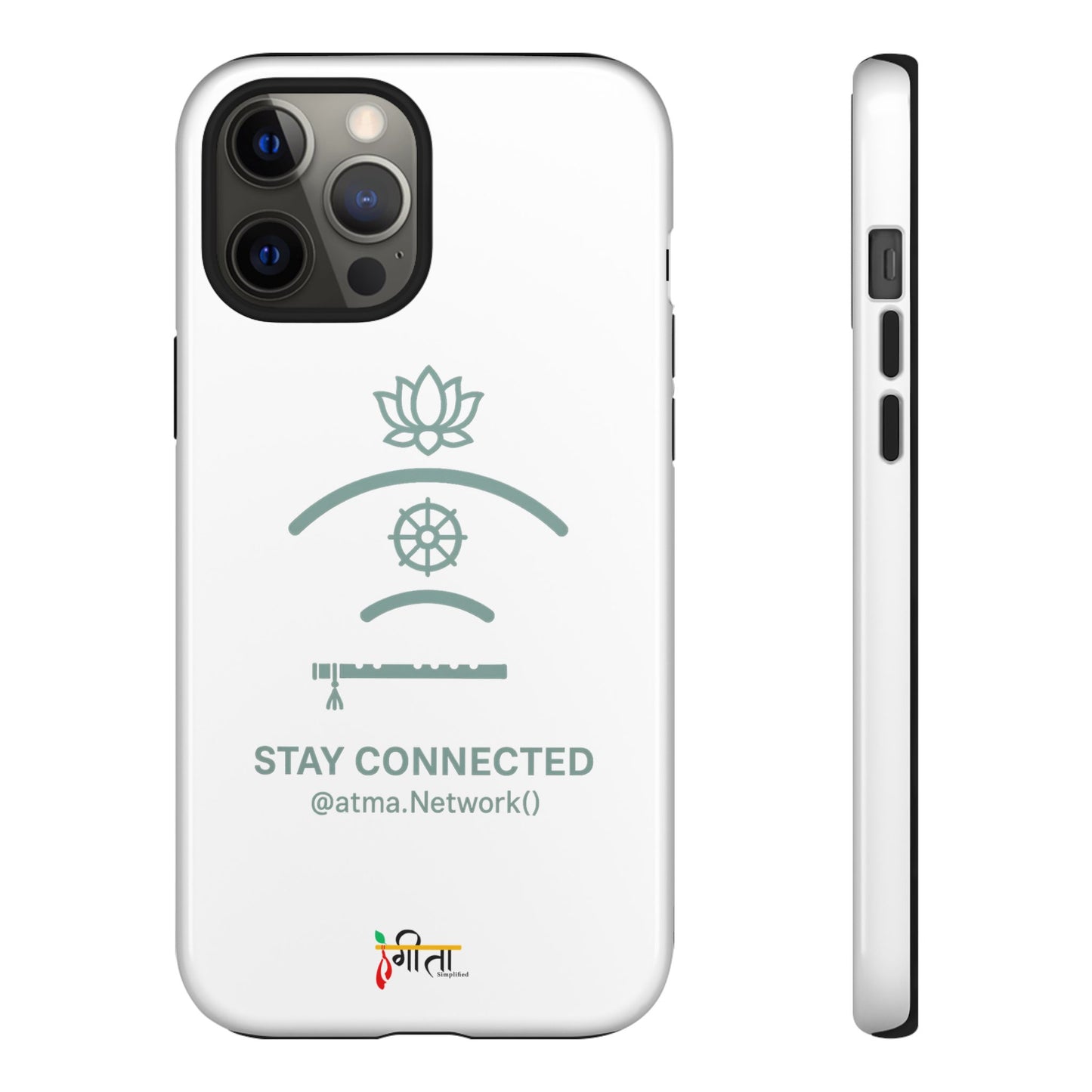“Divine Signal” – Connect Beyond the Noise Phone Case