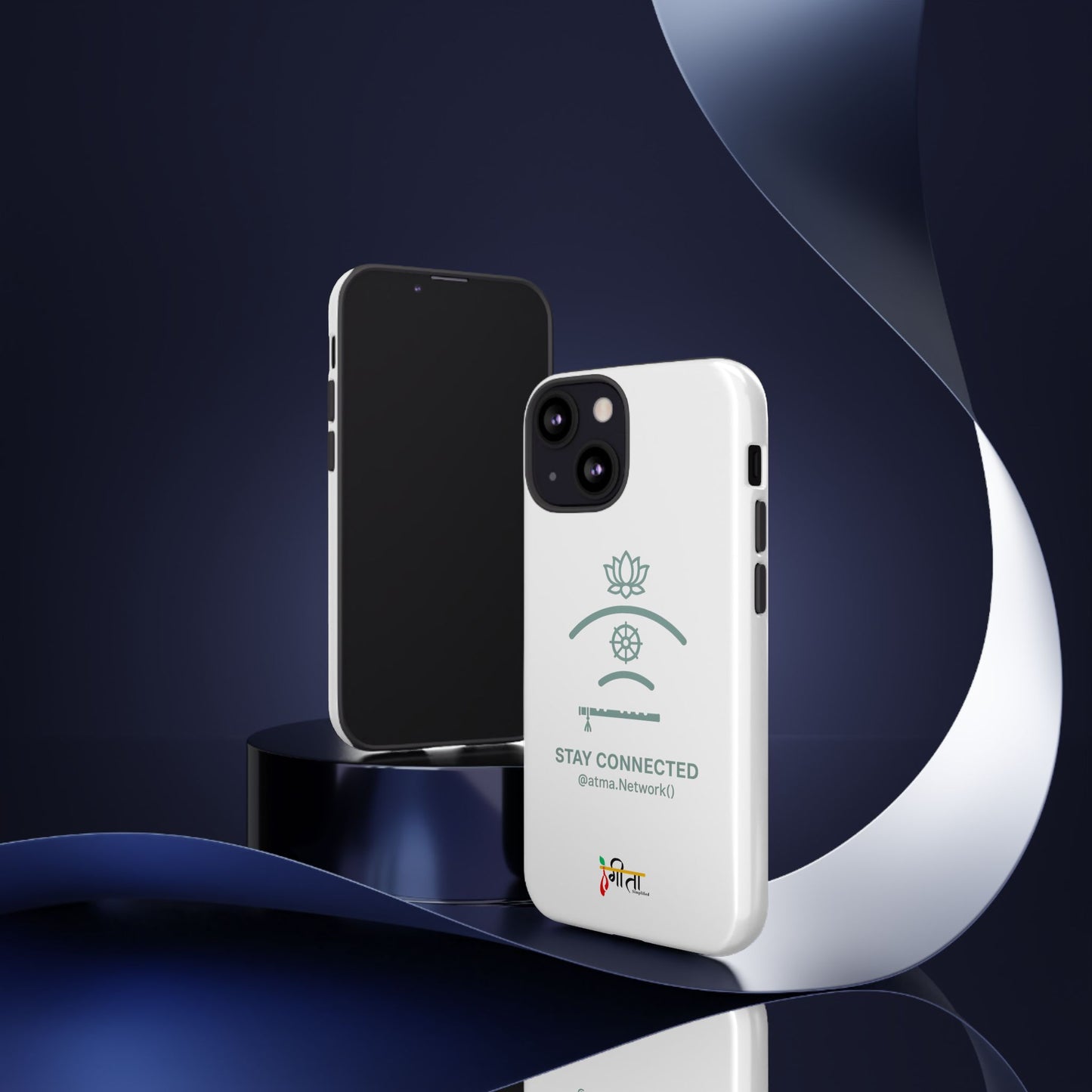 “Divine Signal” – Connect Beyond the Noise Phone Case