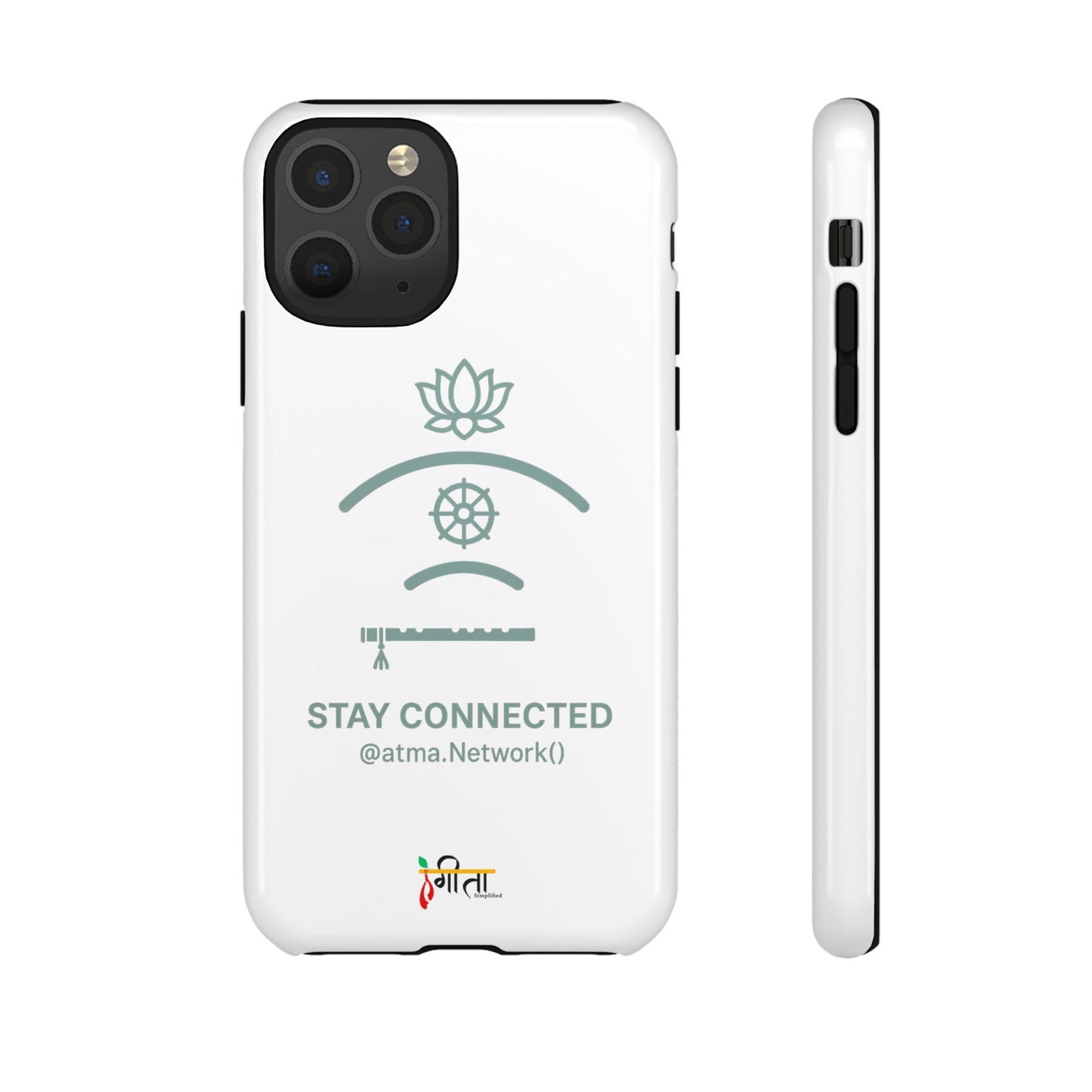 “Divine Signal” – Connect Beyond the Noise Phone Case