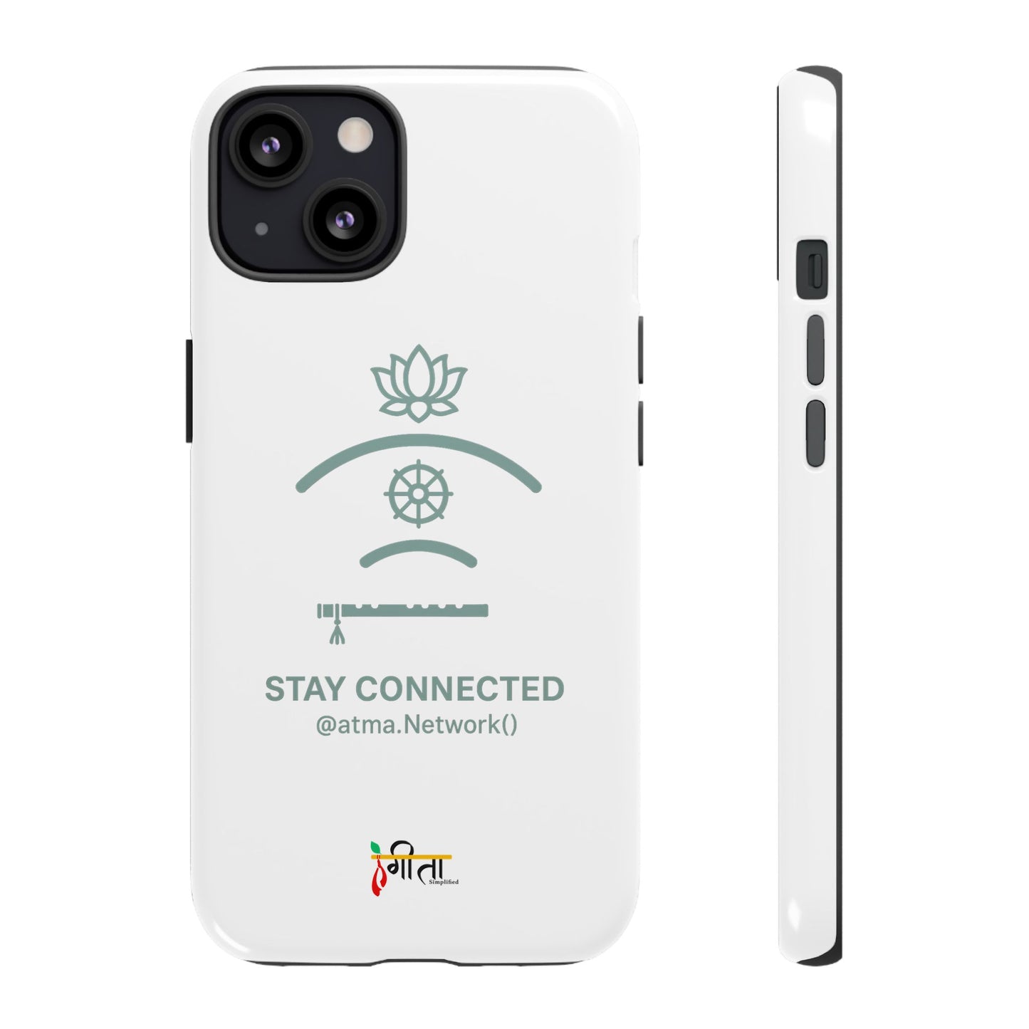 “Divine Signal” – Connect Beyond the Noise Phone Case
