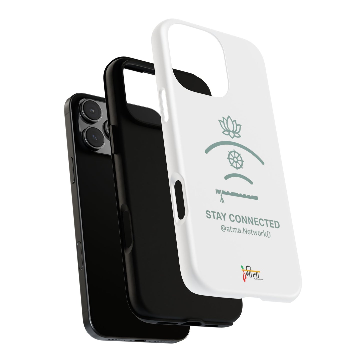 “Divine Signal” – Connect Beyond the Noise Phone Case