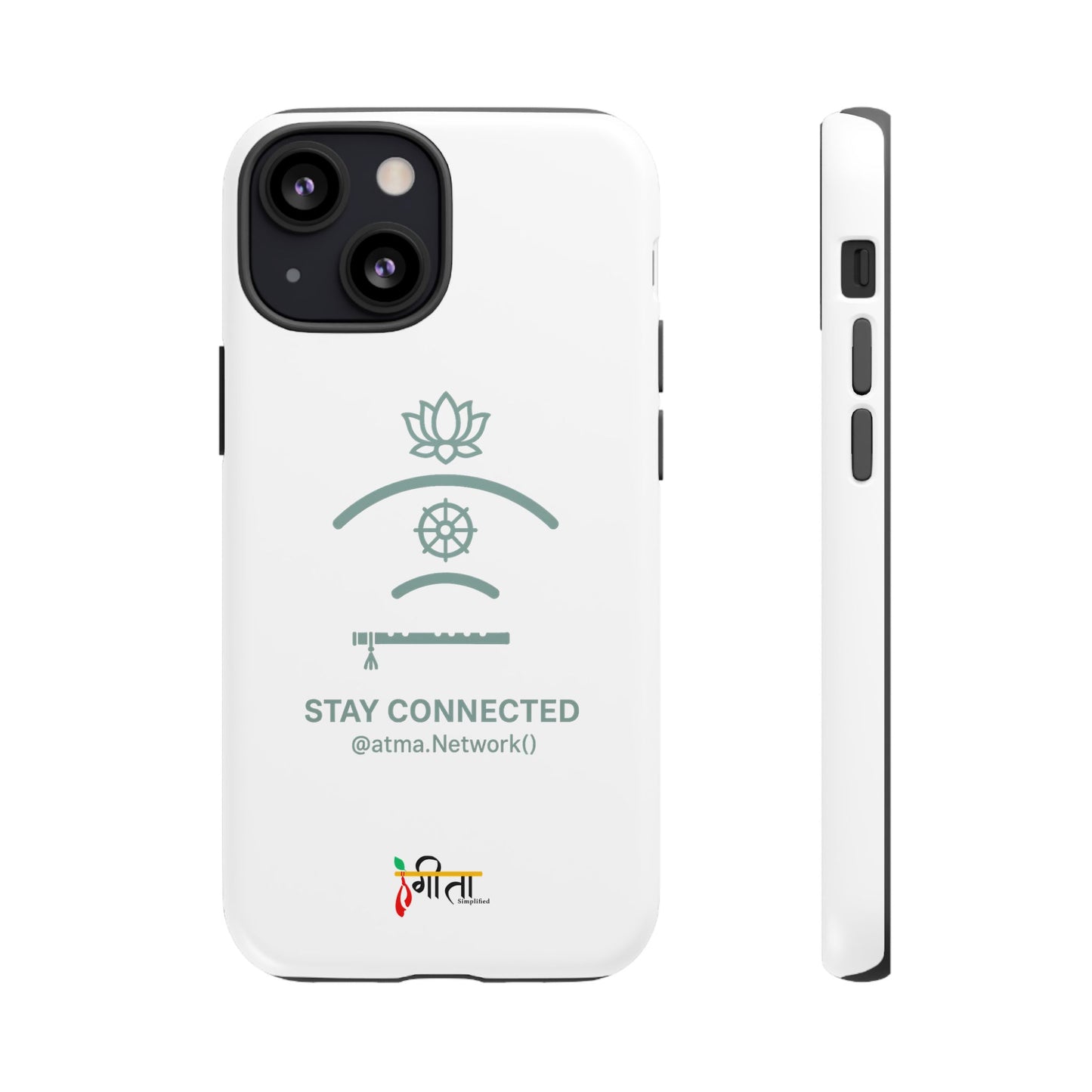 “Divine Signal” – Connect Beyond the Noise Phone Case