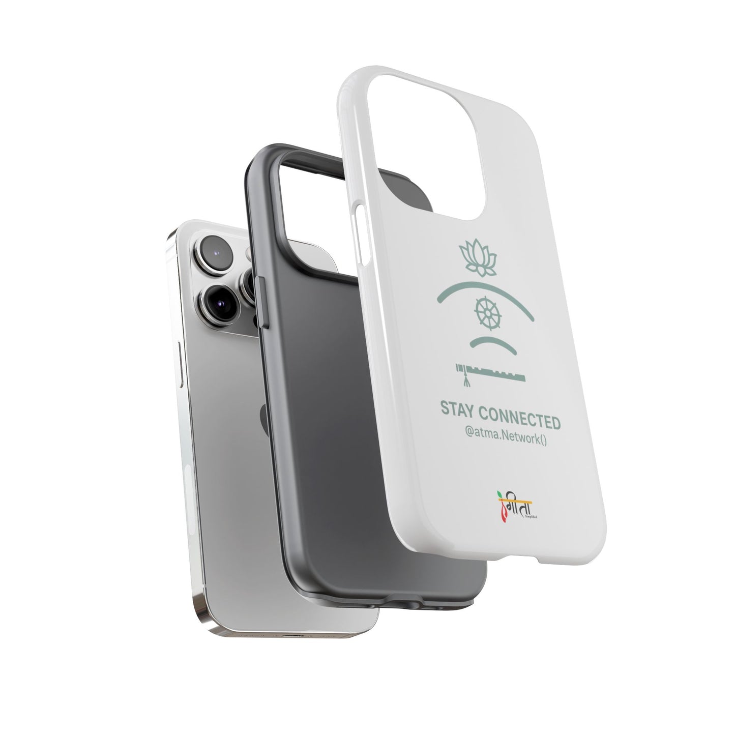 “Divine Signal” – Connect Beyond the Noise Phone Case