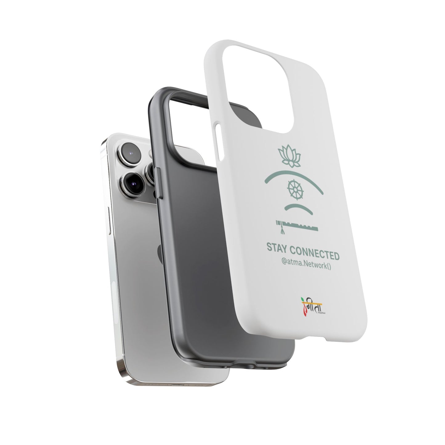 “Divine Signal” – Connect Beyond the Noise Phone Case