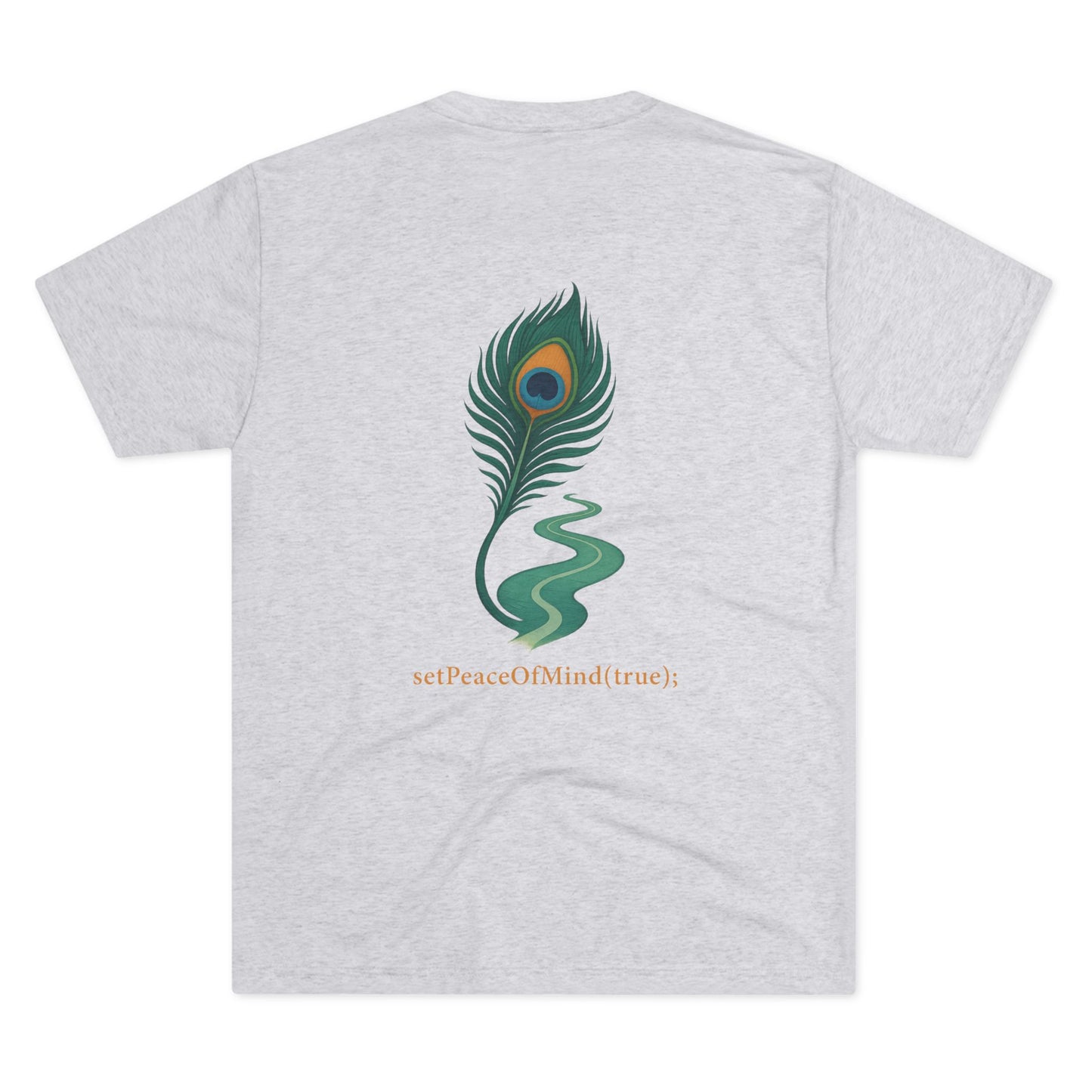 setPeaceOfMind(true); Serenity Multicolored Tee
